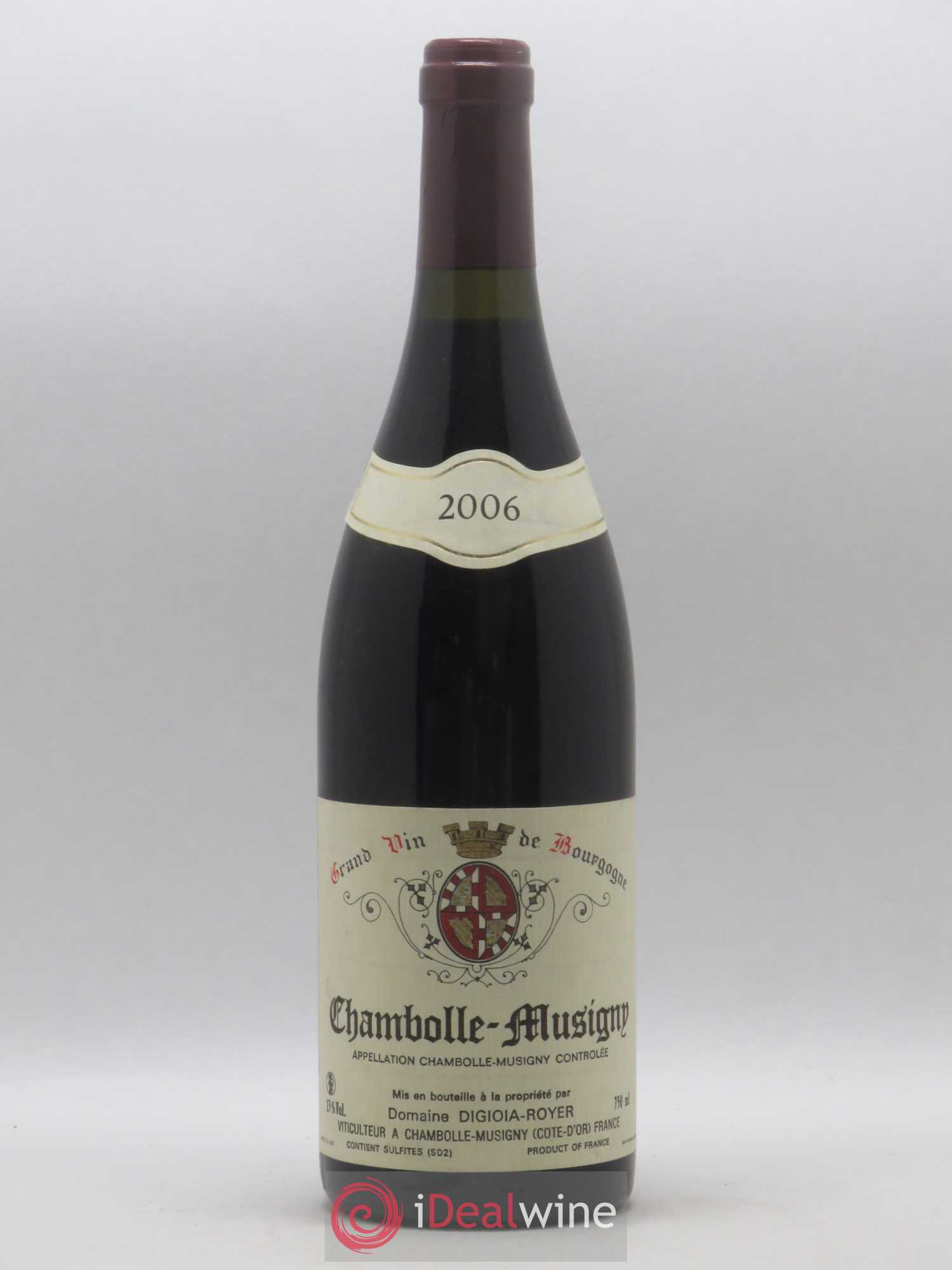 Chambolle-Musigny Domaine Digioia Royer 2006 - Lot de 1 bouteille - 0