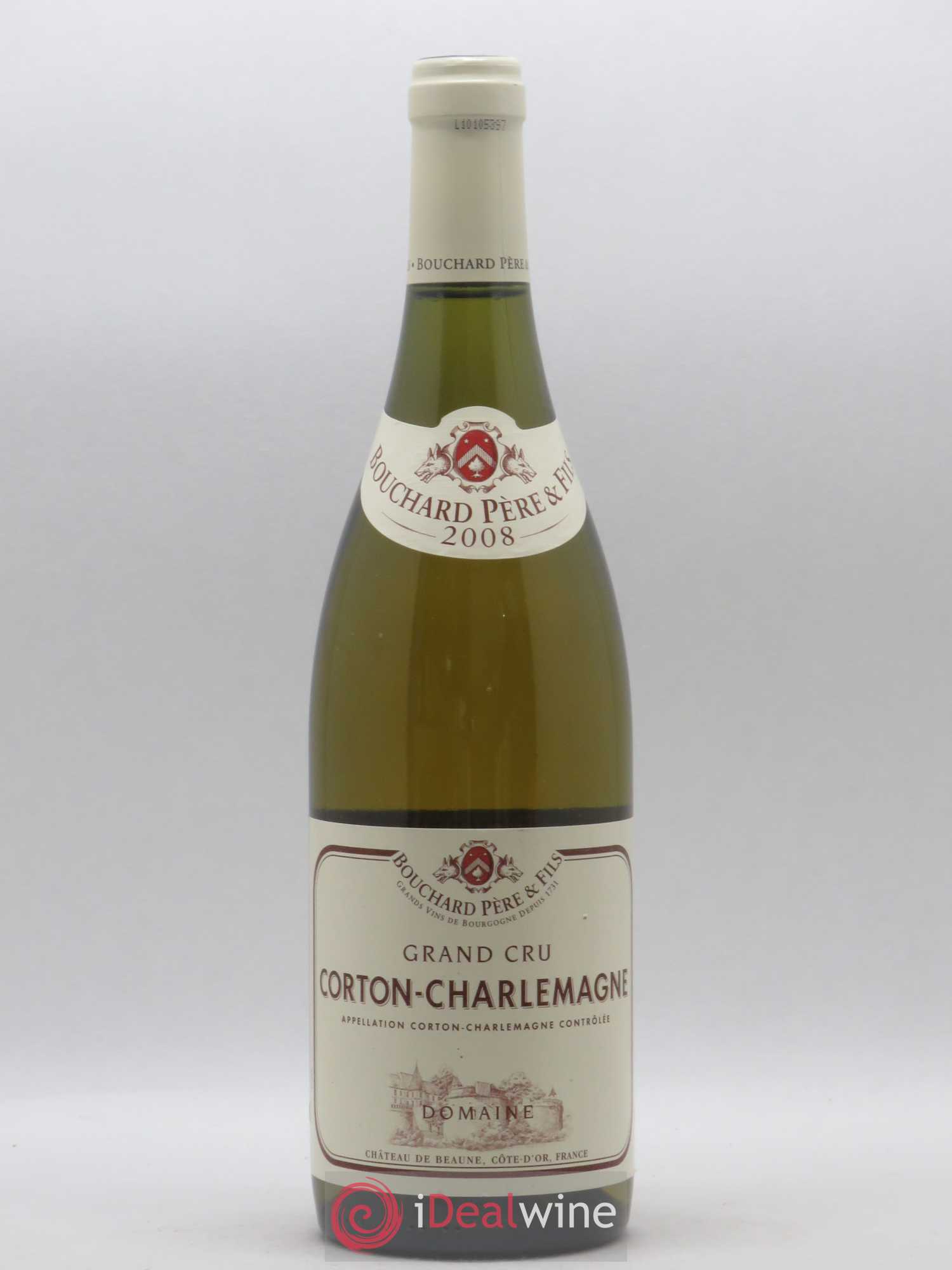 Corton-Charlemagne Grand Cru Bouchard Père & Fils 2008 - Lot de 1 bouteille - 0