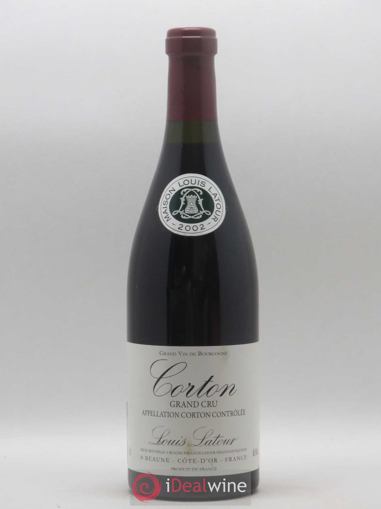 Corton Grand Cru Louis Latour 2002 - Lot de 1 bouteille - 0