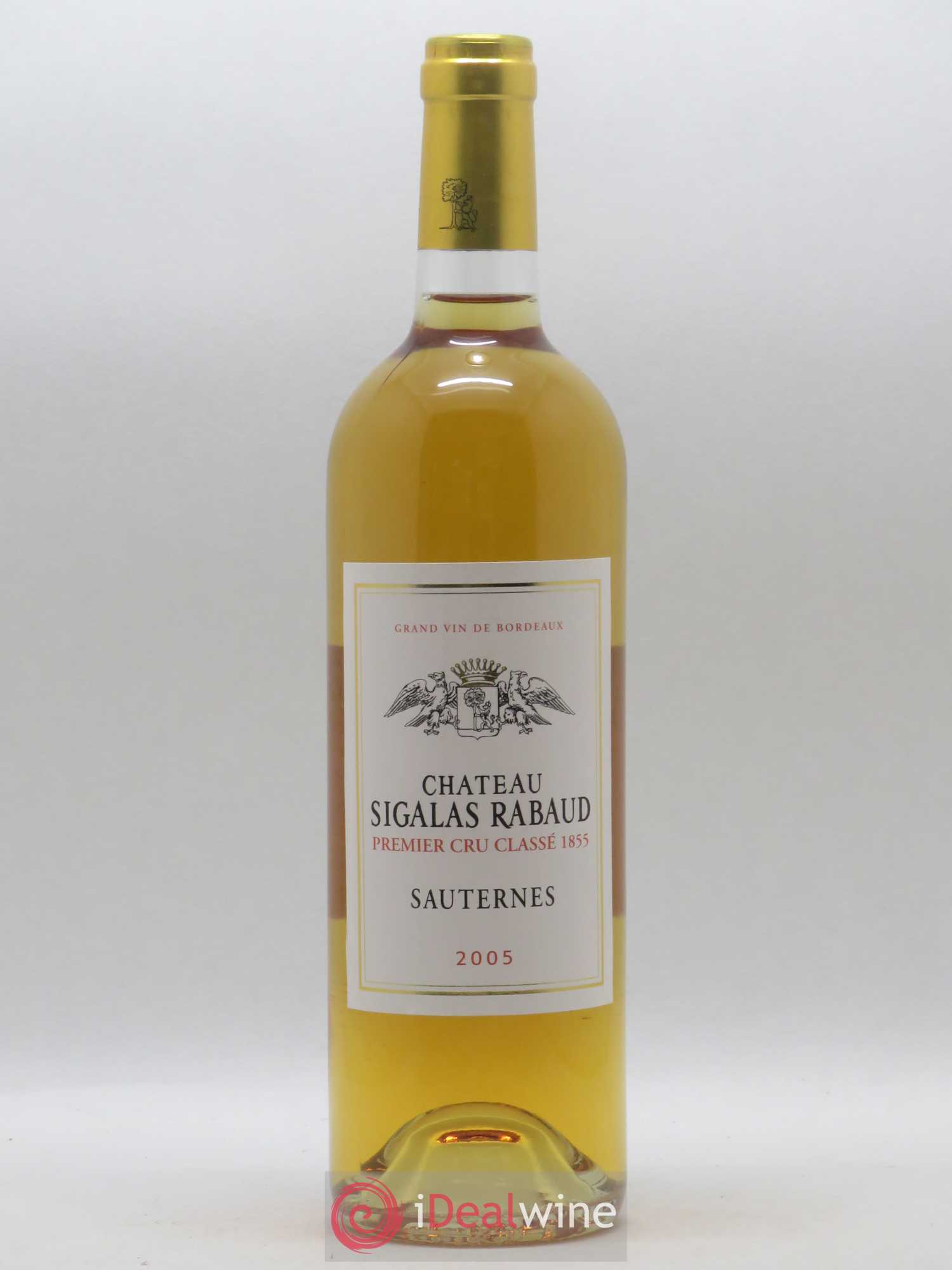 Château Sigalas Rabaud 1er Grand Cru Classé 2005 - Lotto di 1 bottiglia - 0