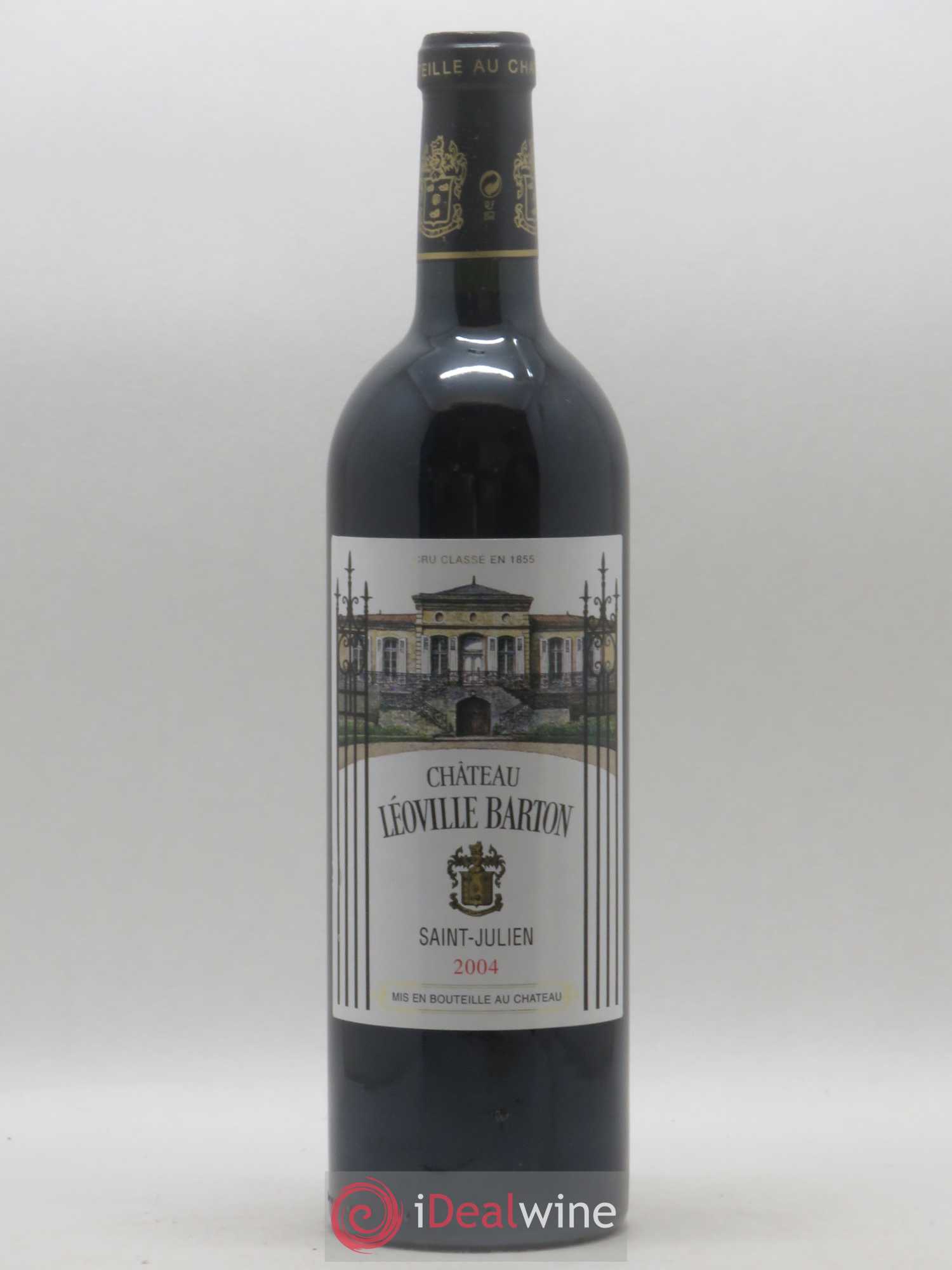 Château Léoville Barton 2ème Grand Cru Classé 2004 - Lot de 1 bouteille - 0
