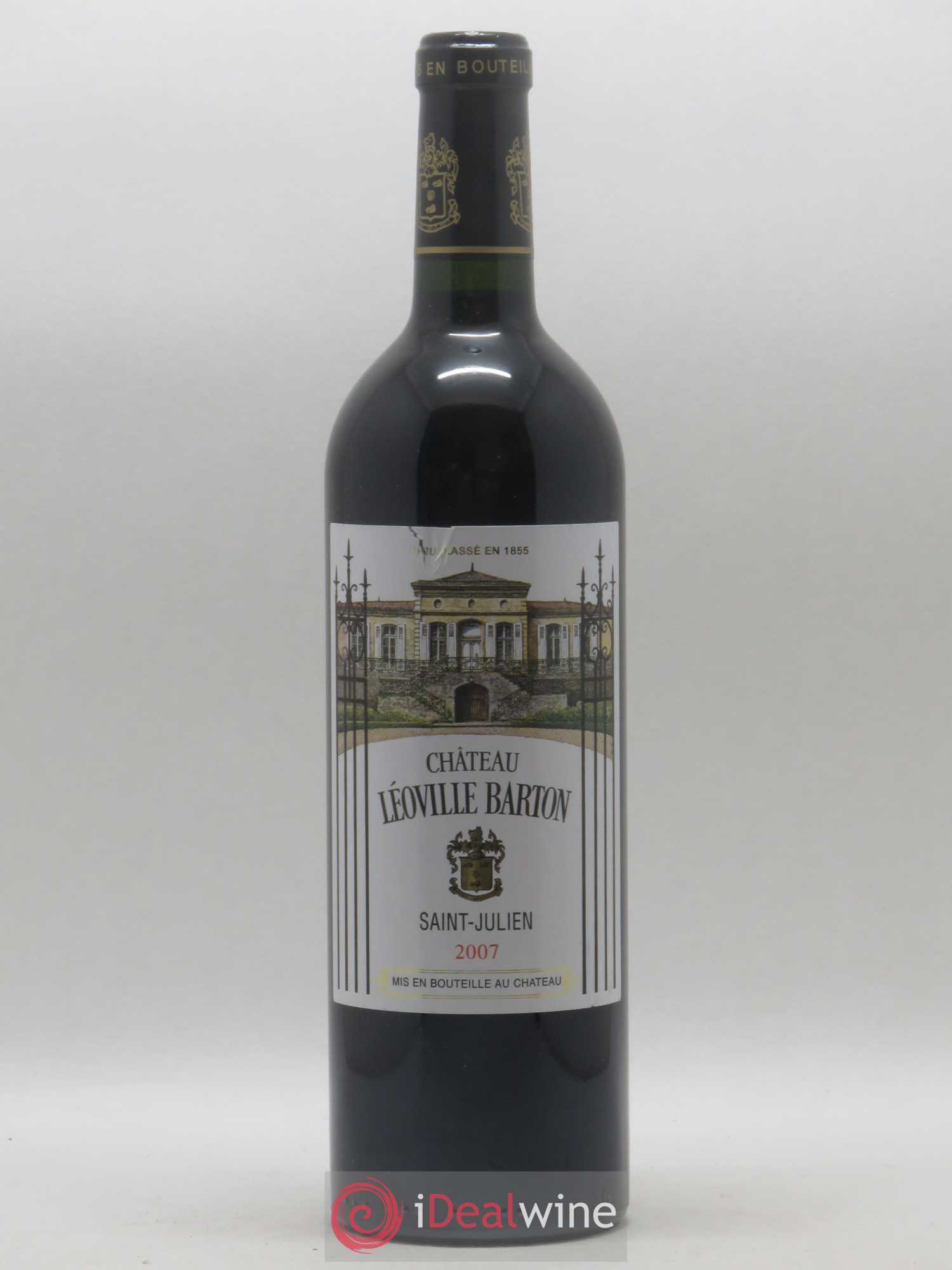 Château Léoville Barton 2ème Grand Cru Classé 2007 - Lot de 1 bouteille - 0