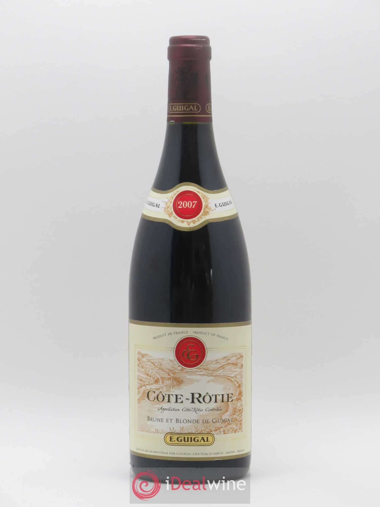 Côte-Rôtie Côtes Brune et Blonde Guigal 2007 - Lot de 1 bouteille - 0
