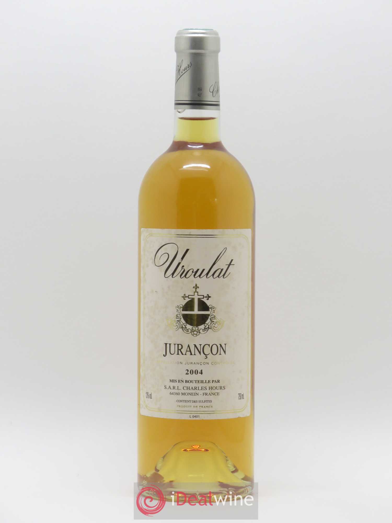 Jurançon Uroulat Charles Hours 2004 - Posten von 1 Flasche - 0