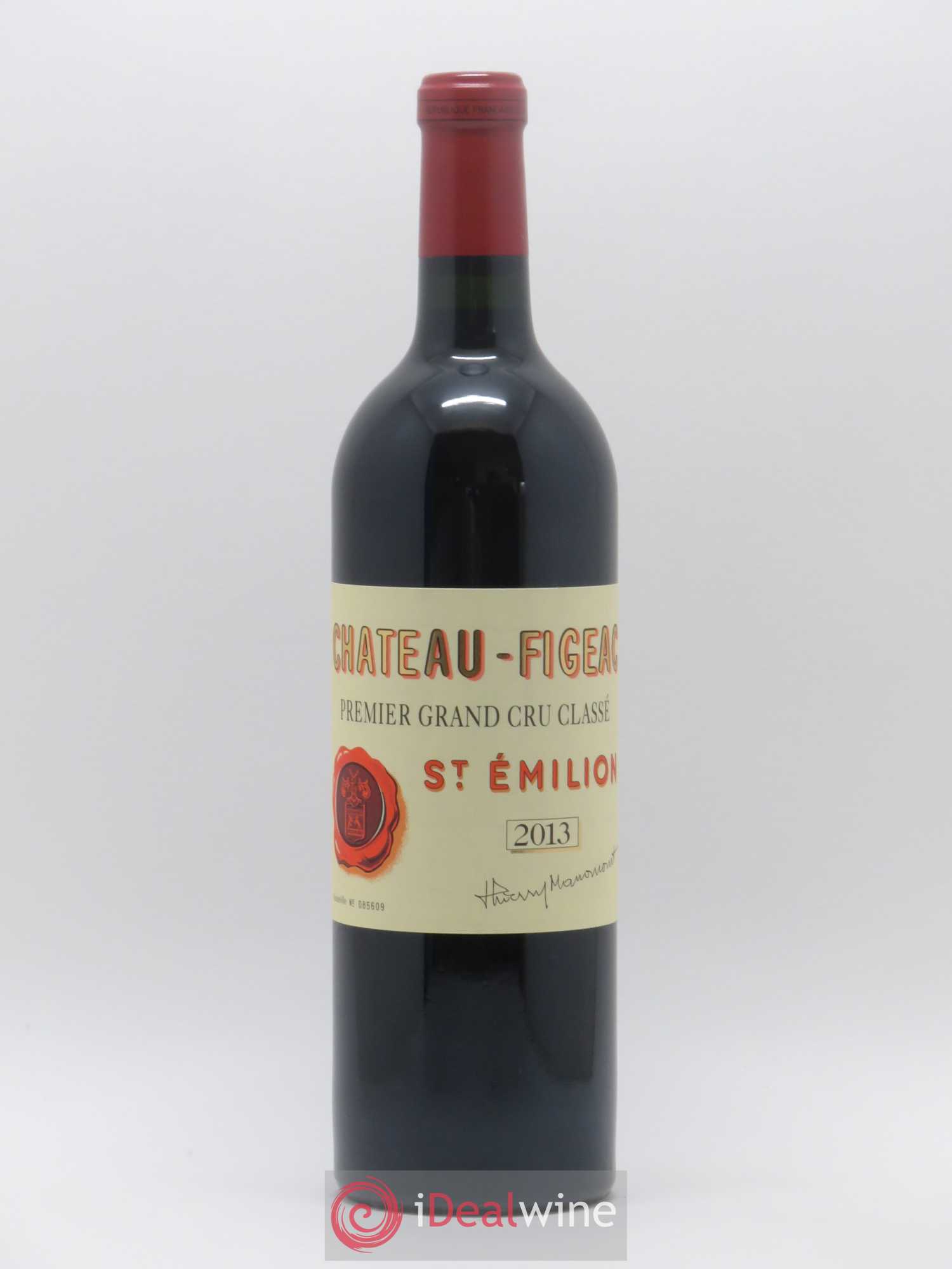 Château Figeac 1er Grand Cru Classé A 2013 - Lot de 1 bouteille - 0