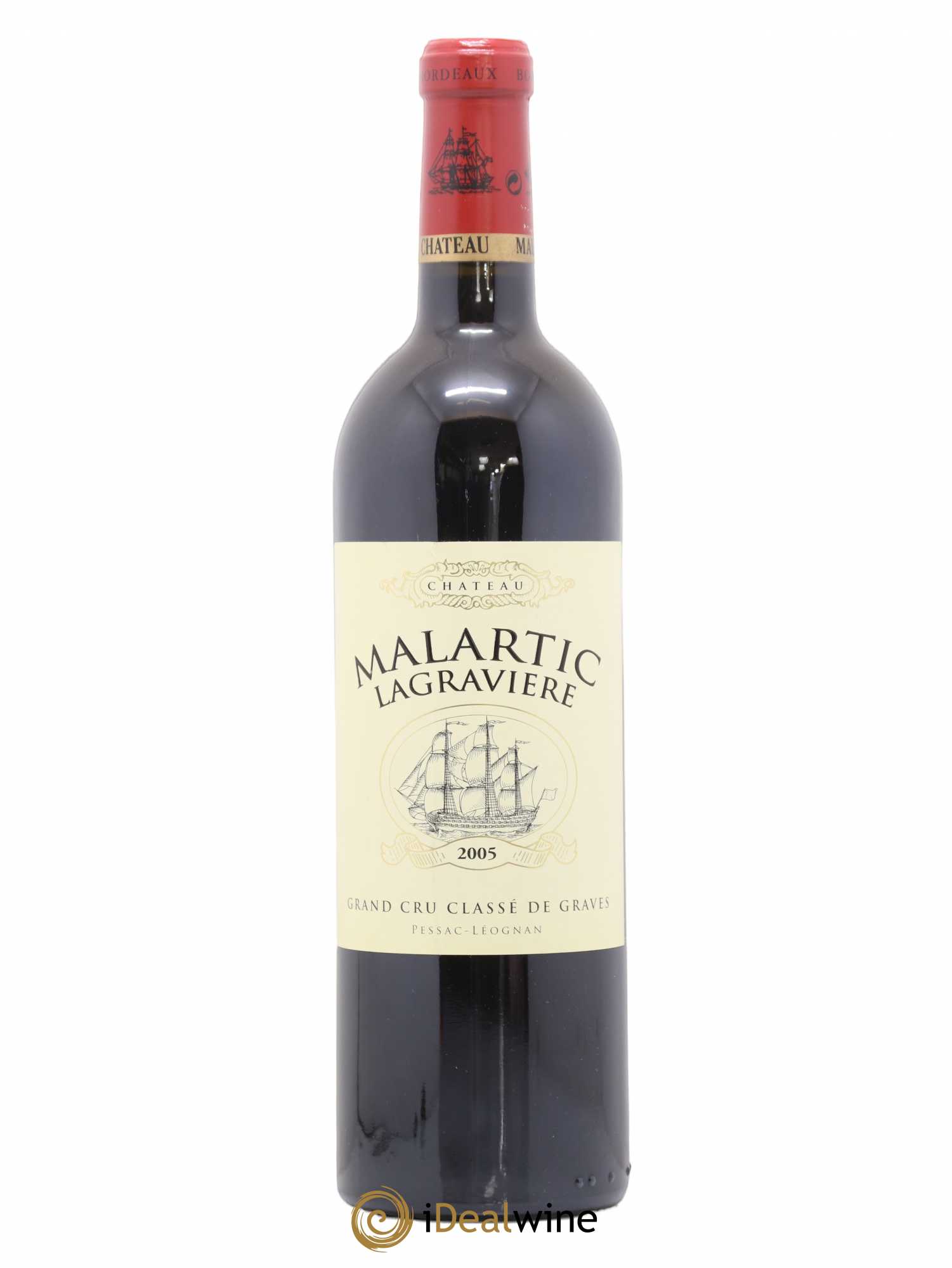Château Malartic-Lagravière Cru Classé de Graves 2005 - Lot de 1 bouteille - 0