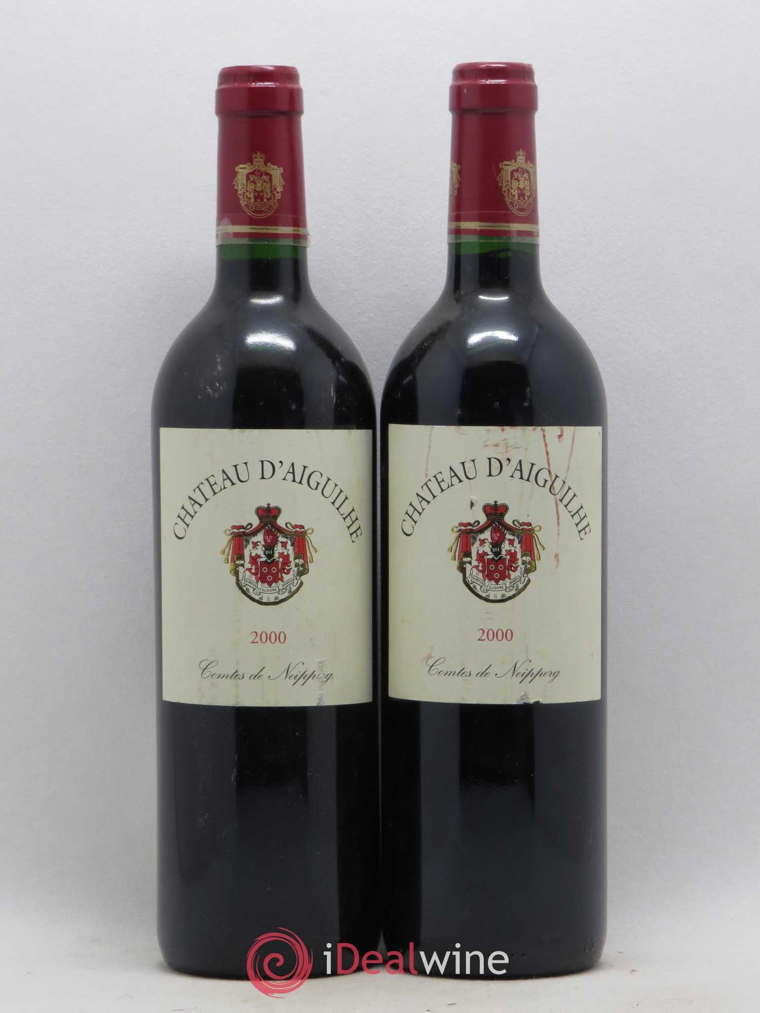 Château d' Aiguilhe 2000 - Lot de 2 bouteilles - 0