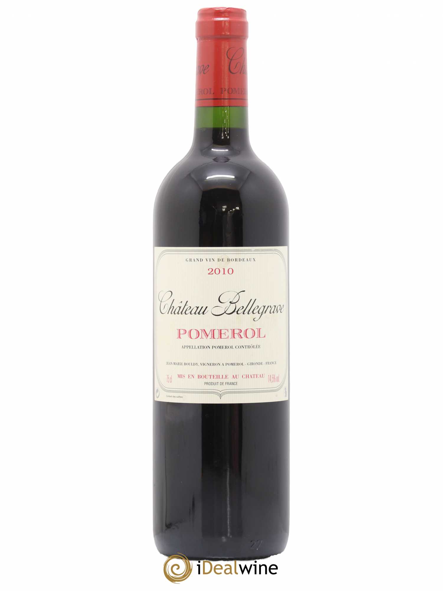 Château Bellegrave 2010 - Lot de 1 bouteille - 0