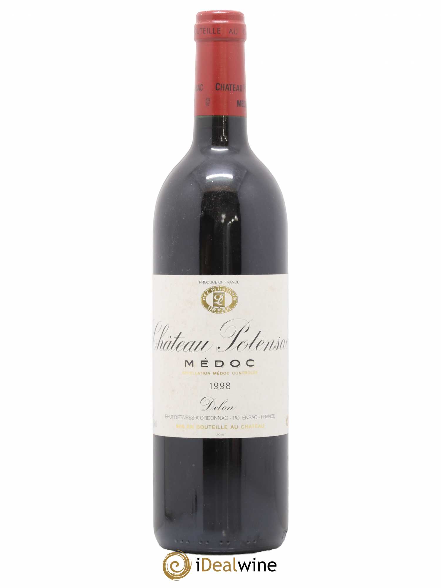 Château Potensac 1998 - Lot de 1 bouteille - 0