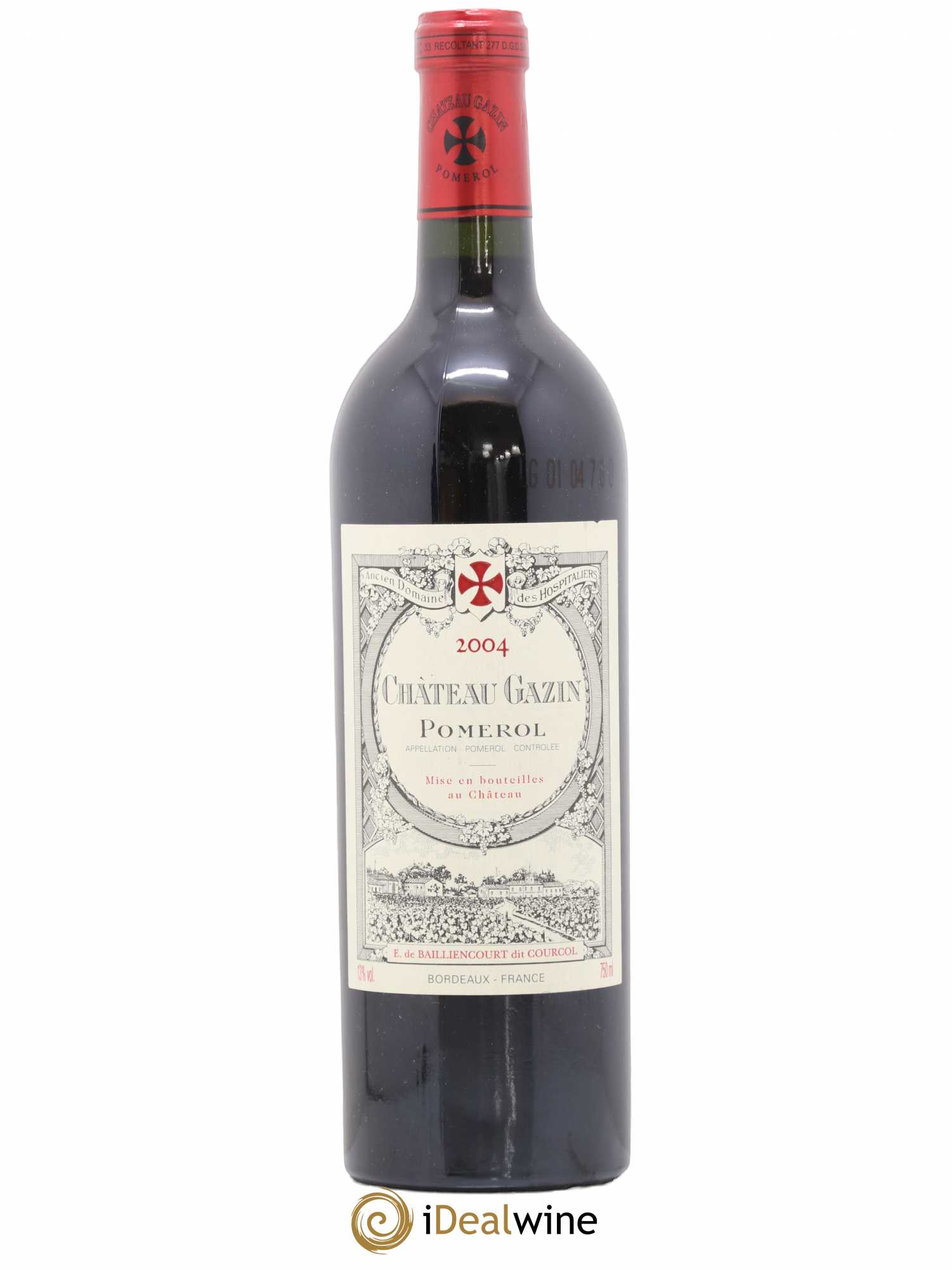Château Gazin 2004 - Lot de 1 bouteille - 0