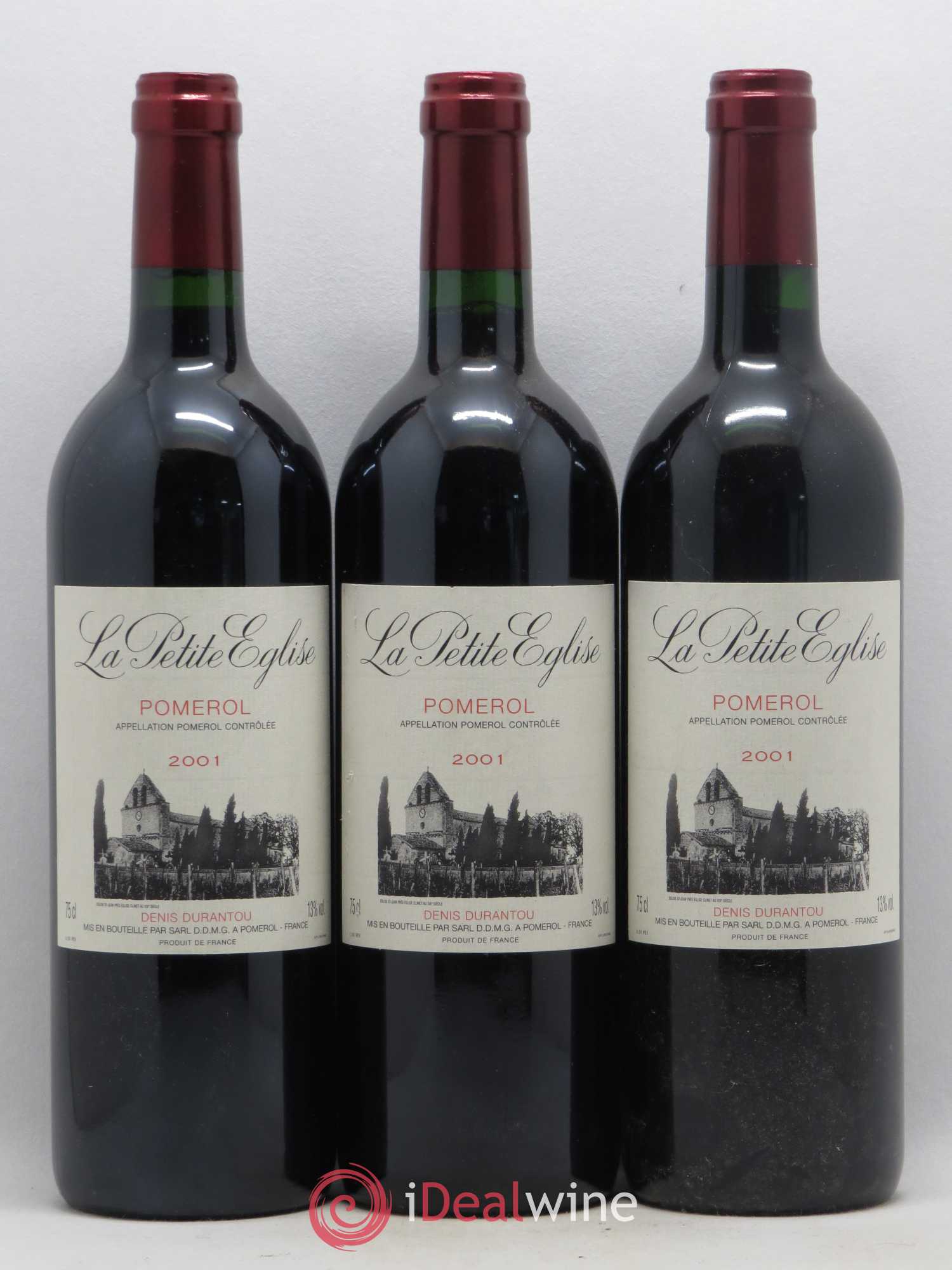 La Petite Eglise 2001 - Lot de 3 bouteilles - 0