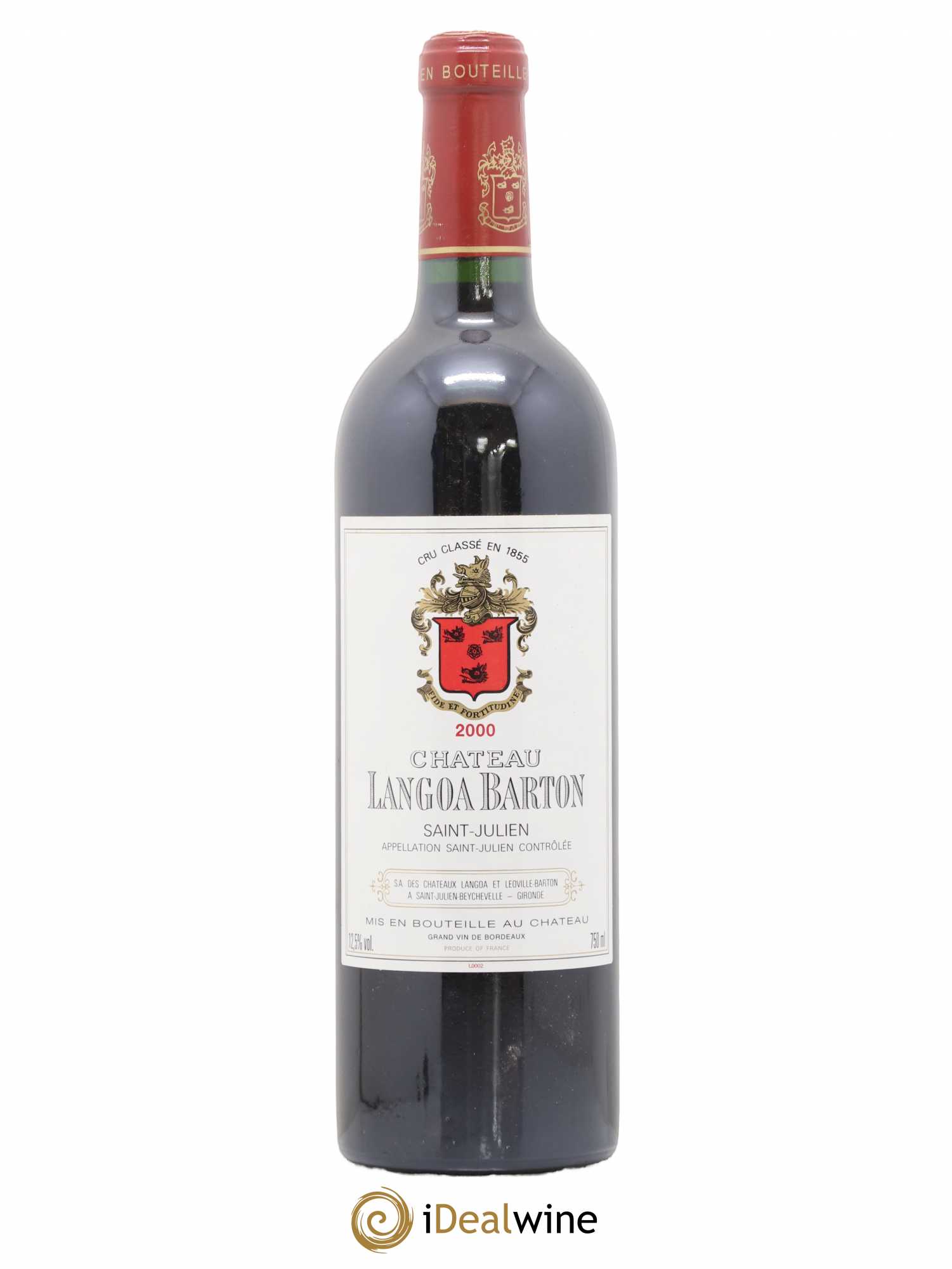 Château Langoa Barton 3ème Grand Cru Classé 2000 - Lot de 1 bouteille - 0
