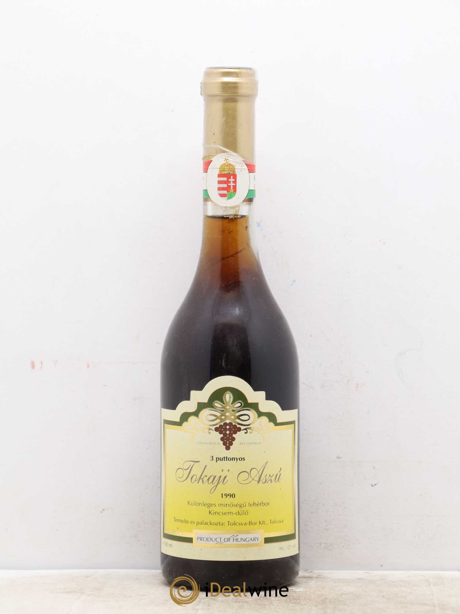 Tokaji Aszu 3 Puttonyos Kulonleges 50Cl 1990 - Posten von 1 Flasche - 0