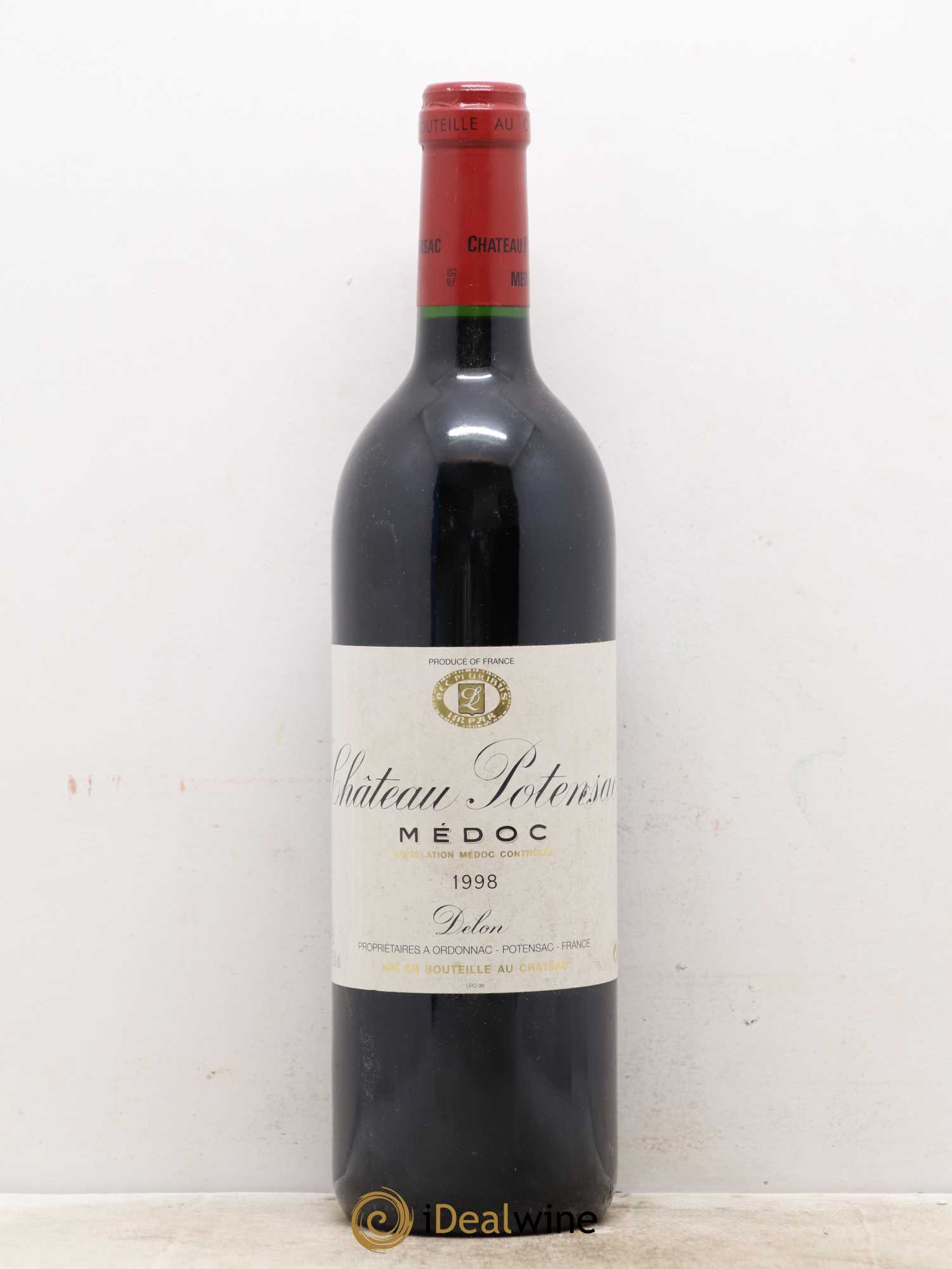 Château Potensac 1998 - Lot de 1 bouteille - 0