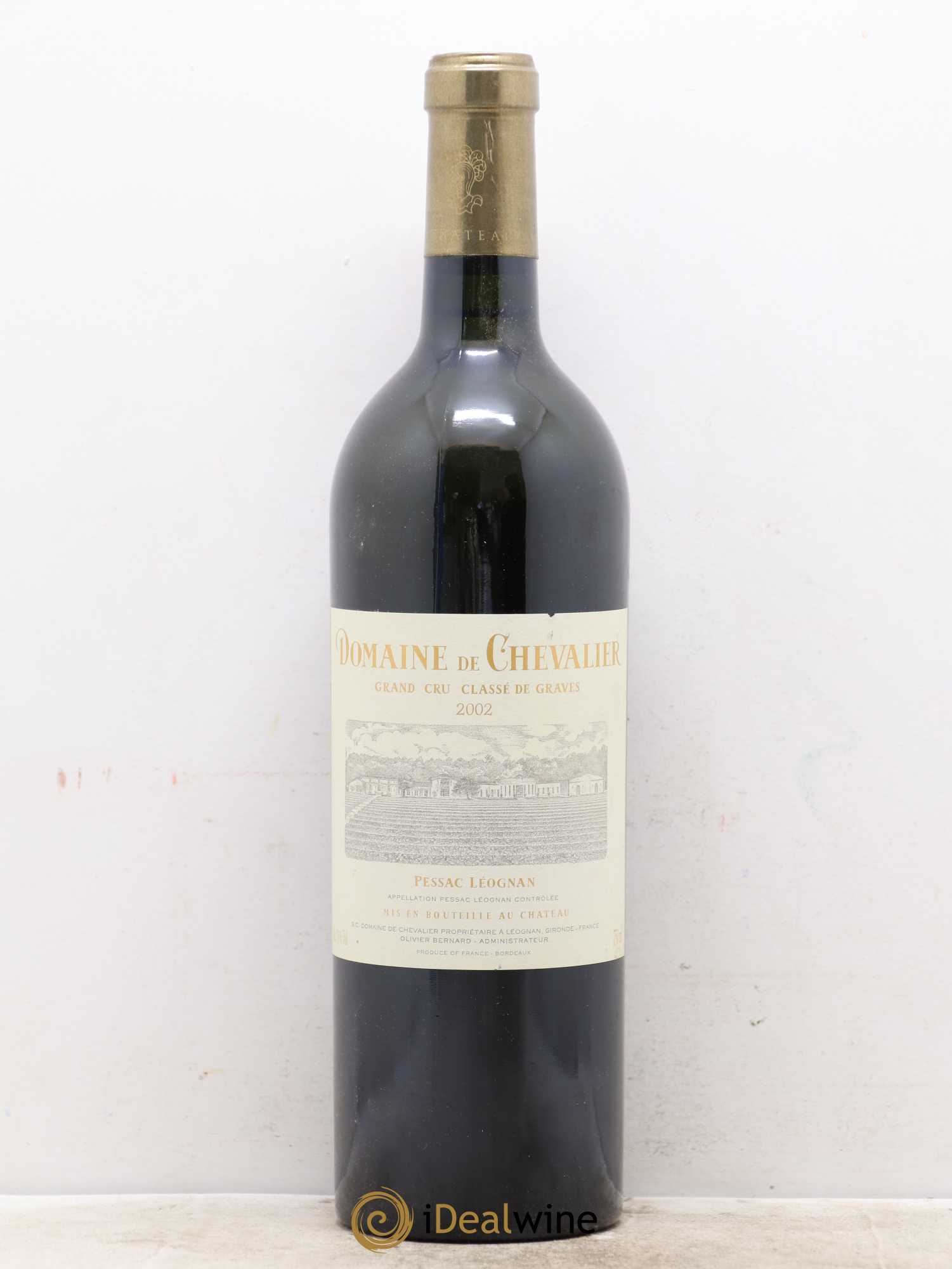 Domaine de Chevalier Cru Classé de Graves 2002 - Lot de 1 bouteille - 0