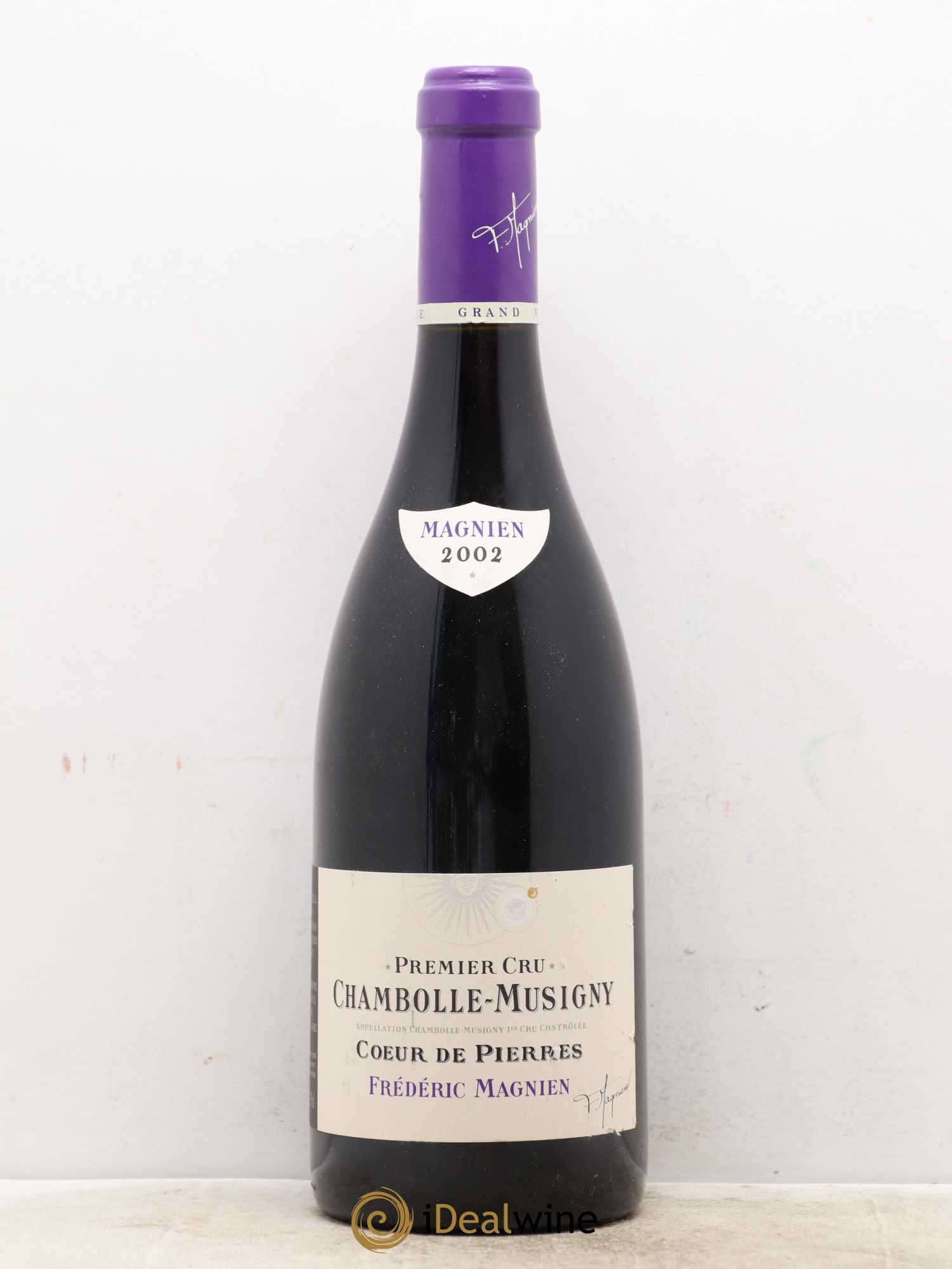 Chambolle-Musigny 1er Cru Coeur de Pierres Frédéric Magnien 2002 - Lot de 1 bouteille - 0
