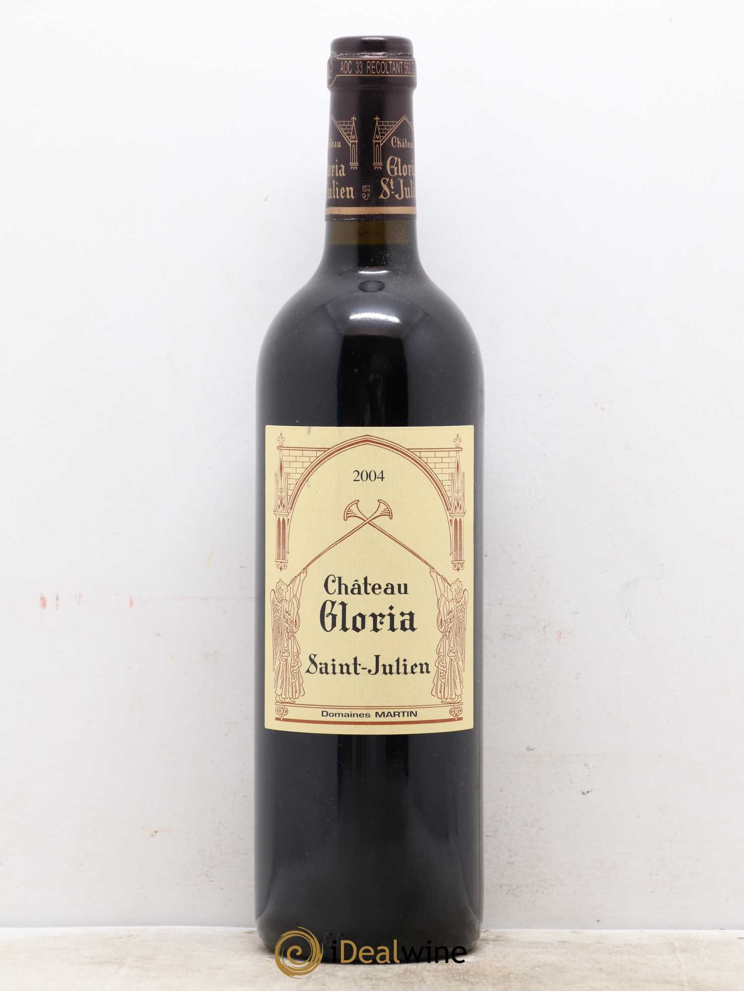 Château Gloria 2004 - Lot de 1 bouteille - 0