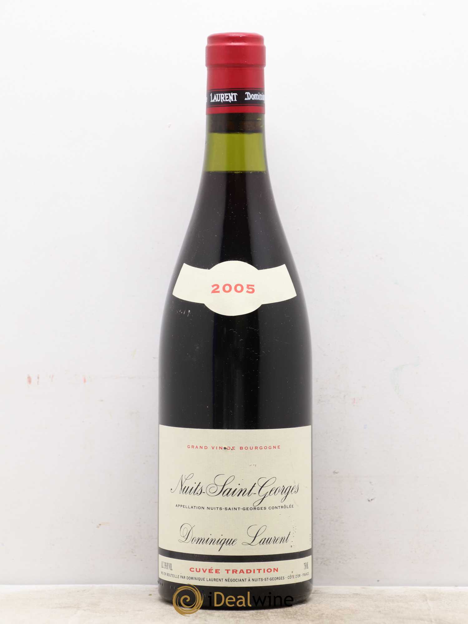 Nuits-Saint-Georges 1er Cru Cuvée Tradition Dominique Laurent 2005 - Lot de 1 bouteille - 0
