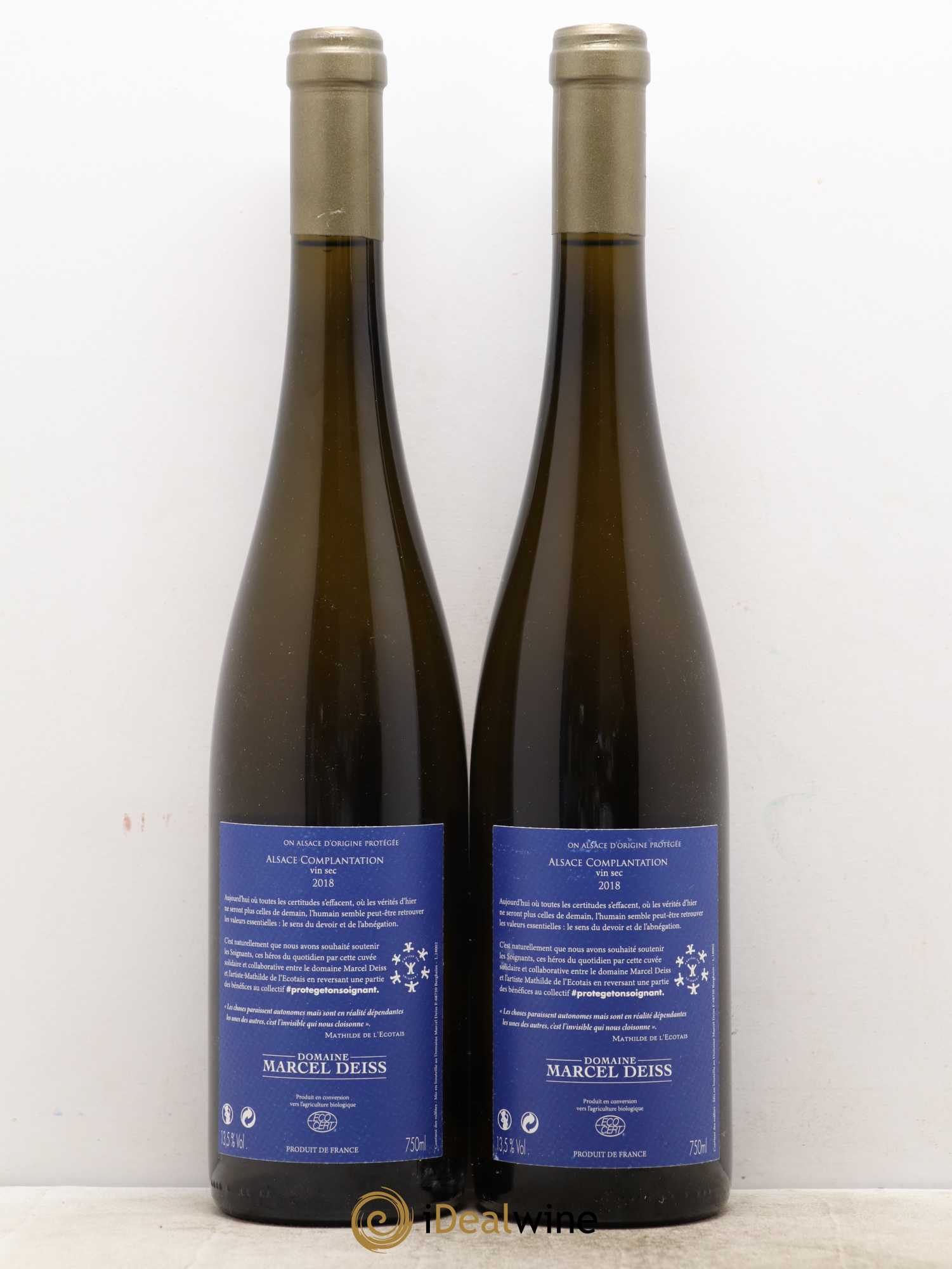 Alsace Complantation Marcel Deiss (Domaine) Protège ton soignant 2018 - Posten von 2 Flaschen - 1