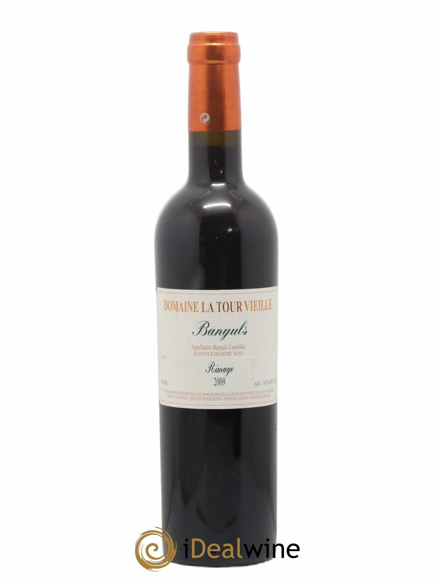 Banyuls Domaine La Tour Vieille Rimage 50cl 2009 - Posten von 1 Flasche - 0