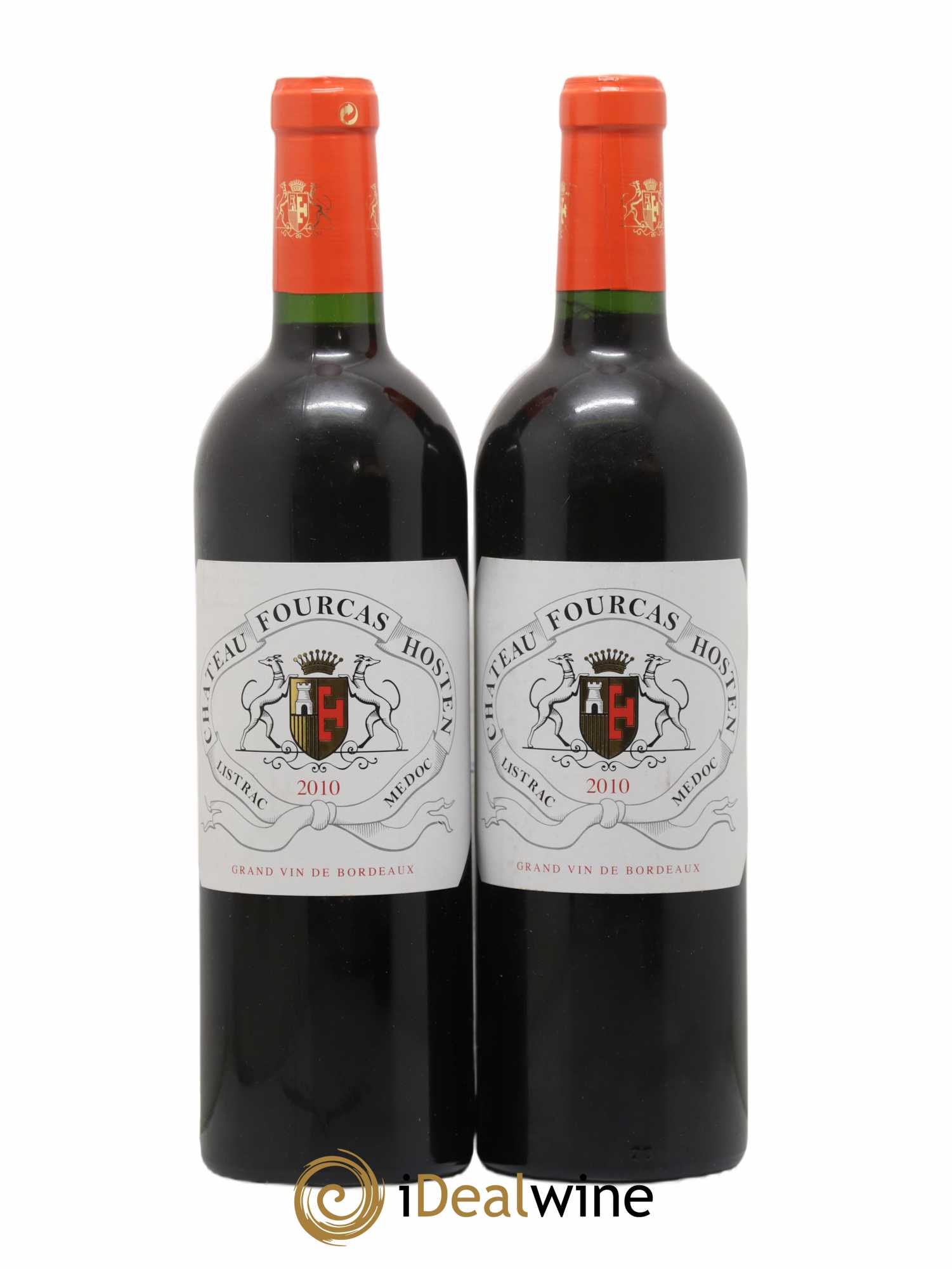 Château Fourcas Hosten Cru Bourgeois 2010 - Lot de 2 bouteilles - 0