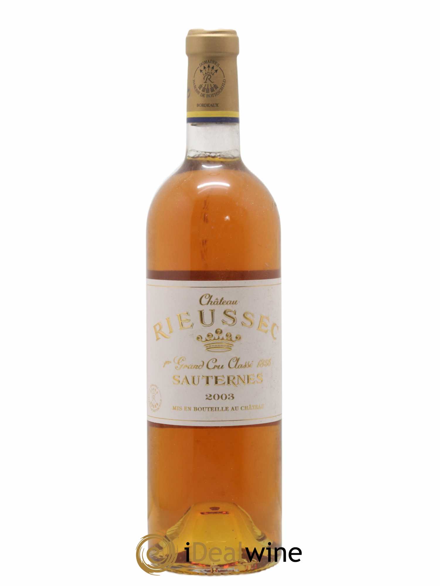 Château Rieussec 1er Grand Cru Classé 2003 - Posten von 1 Flasche - 0