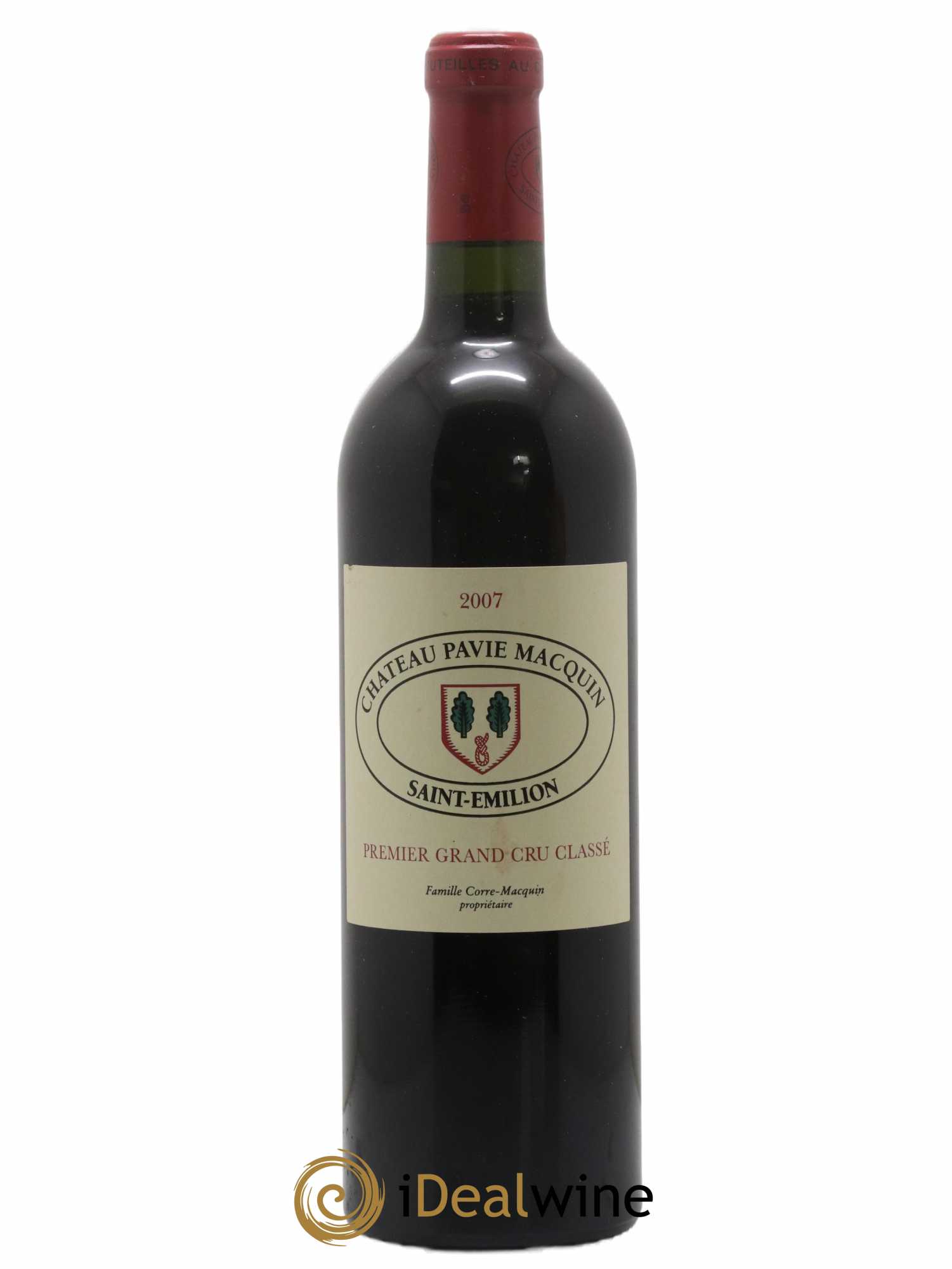 Château Pavie Macquin 1er Grand Cru Classé B 2007 - Lot de 1 bouteille - 0
