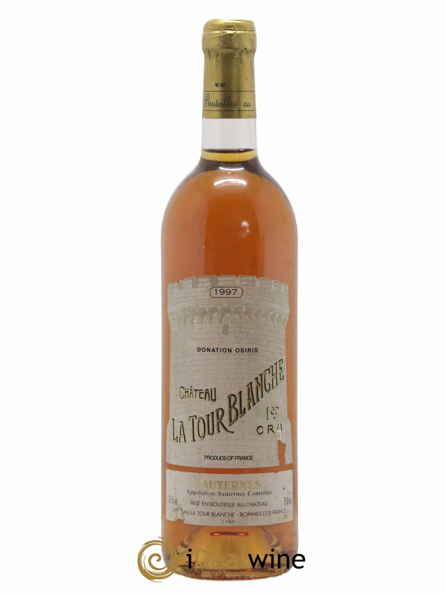 Château la Tour Blanche 1er Grand Cru Classé 1997 - Lot of 1 bottle - 0