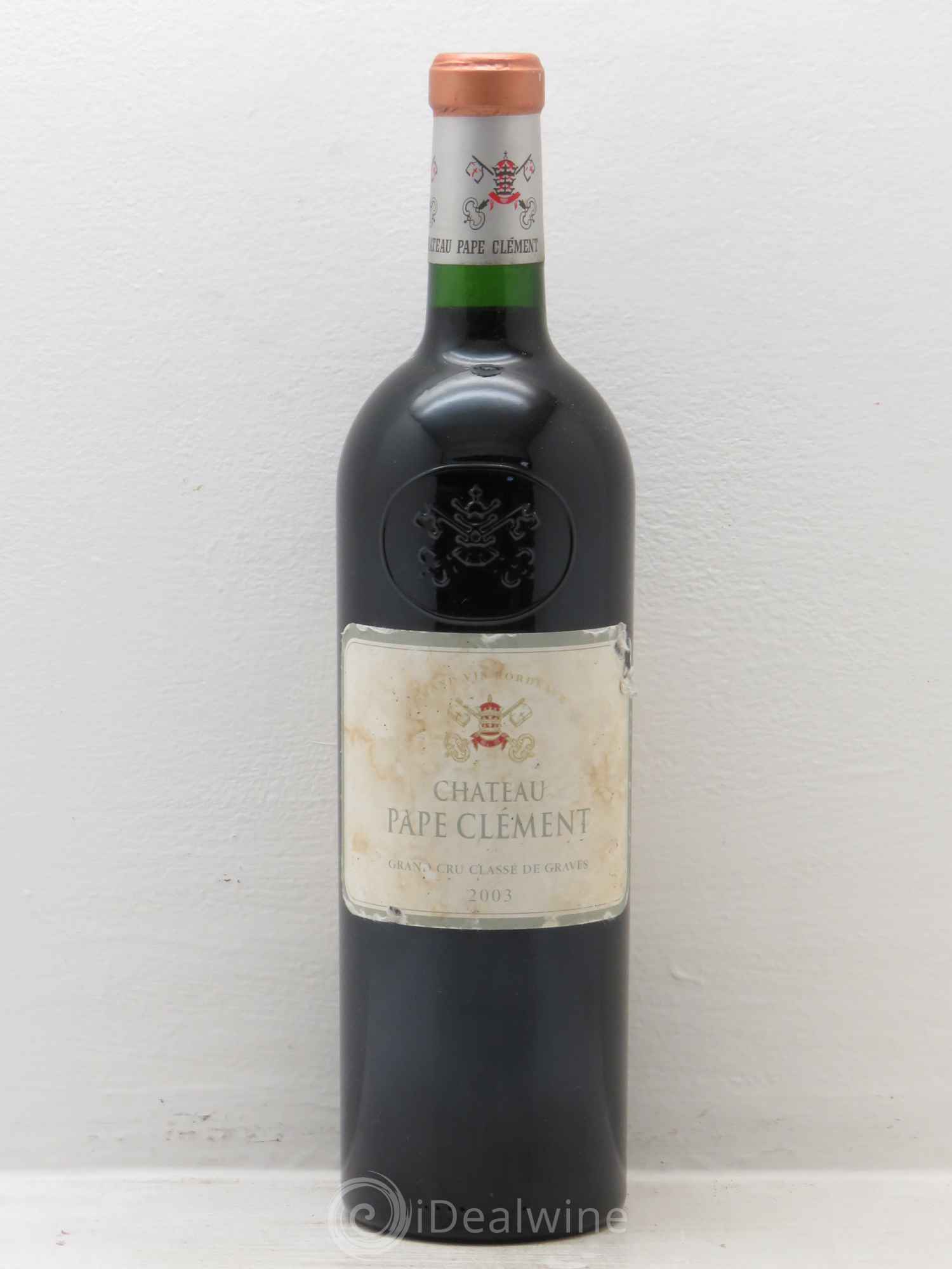 Château Pape Clément Cru Classé de Graves 2003 - Lot de 1 bouteille - 0