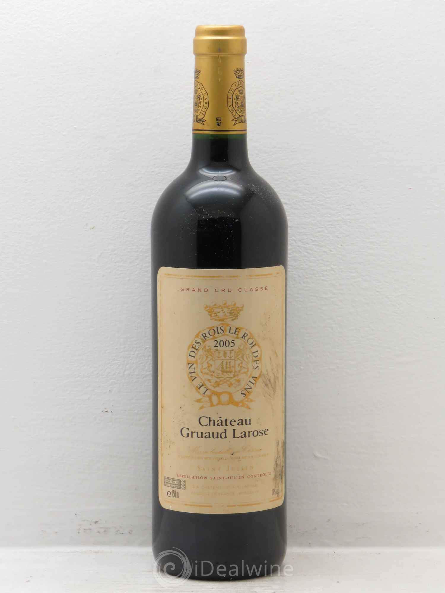 Château Gruaud Larose 2ème Grand Cru Classé 2005 - Lot de 1 bouteille - 0