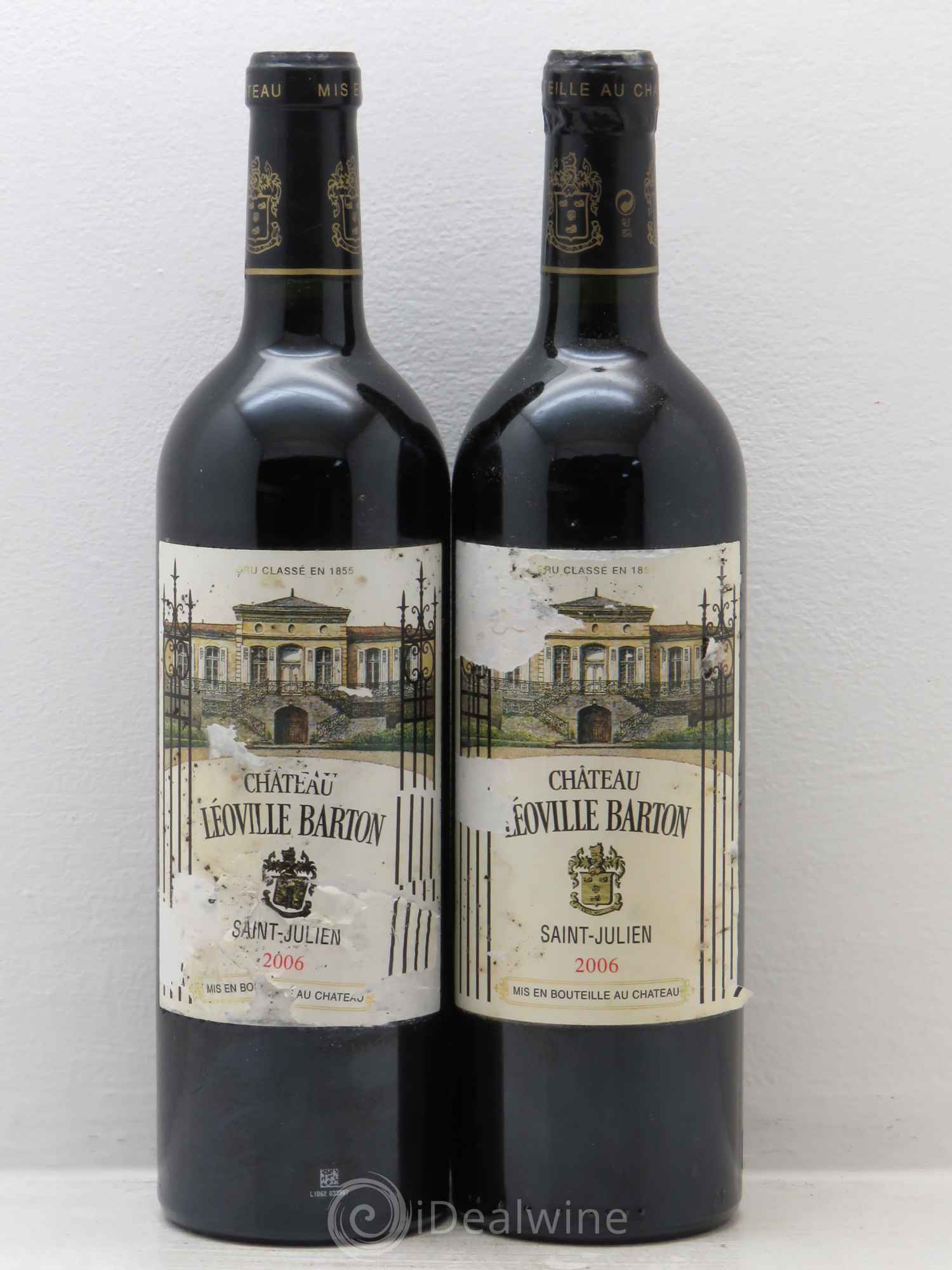 Château Léoville Barton 2ème Grand Cru Classé 2006 - Lot de 2 bouteilles - 0