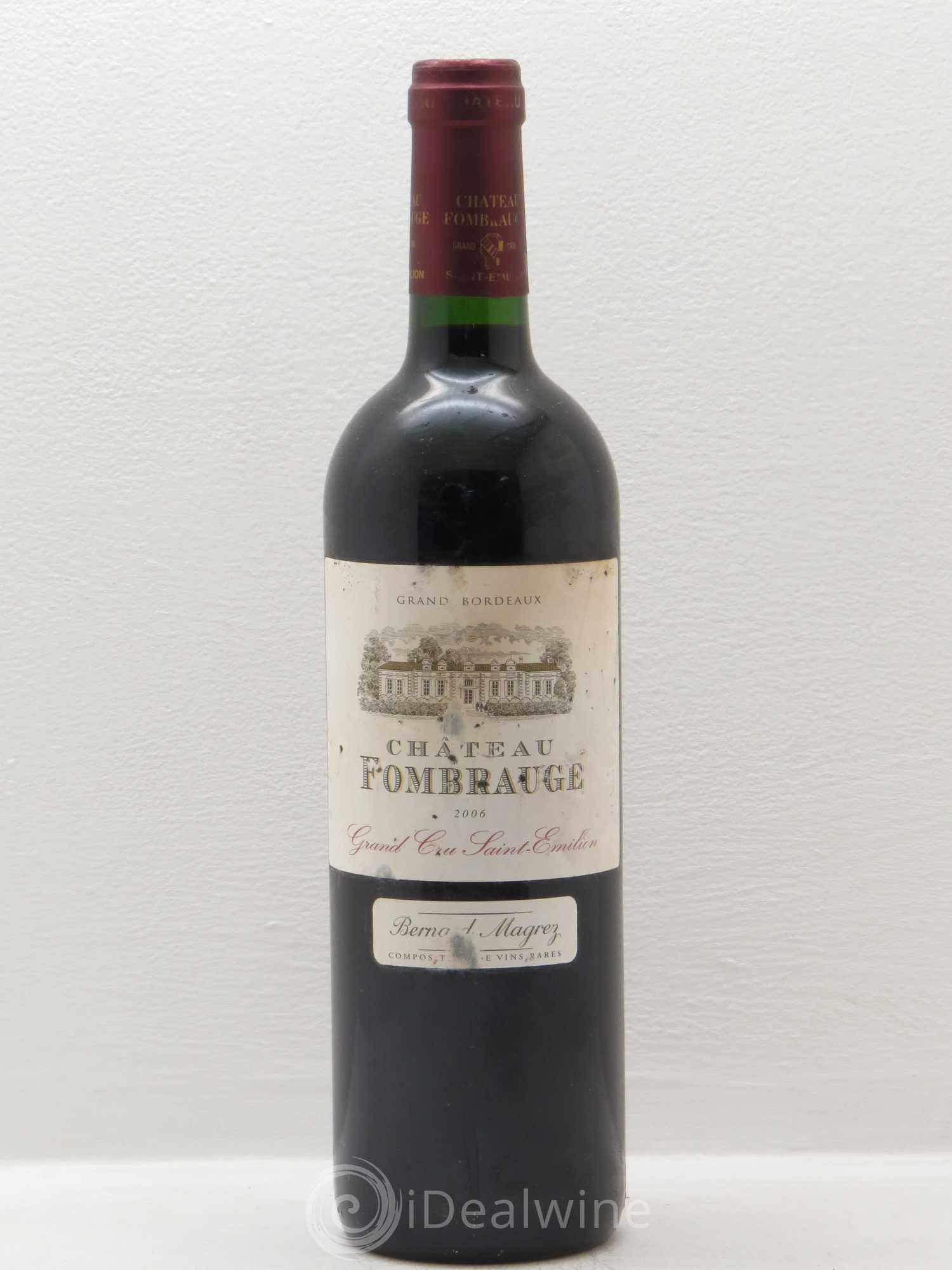 Château Fombrauge Grand Cru Classé 2006 - Lot de 6 bouteilles - 0