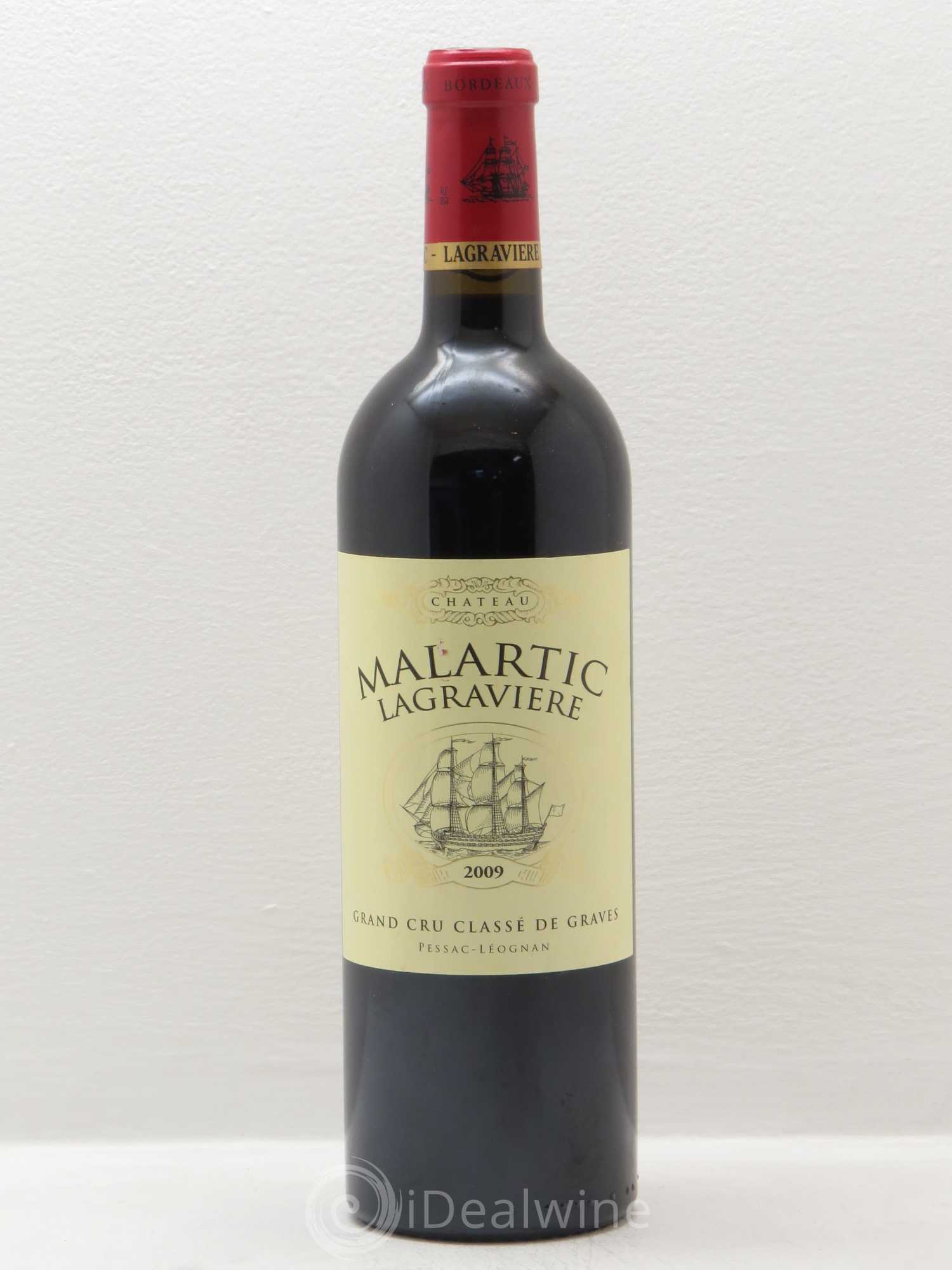 Château Malartic-Lagravière Cru Classé de Graves 2009 - Lot de 1 bouteille - 0