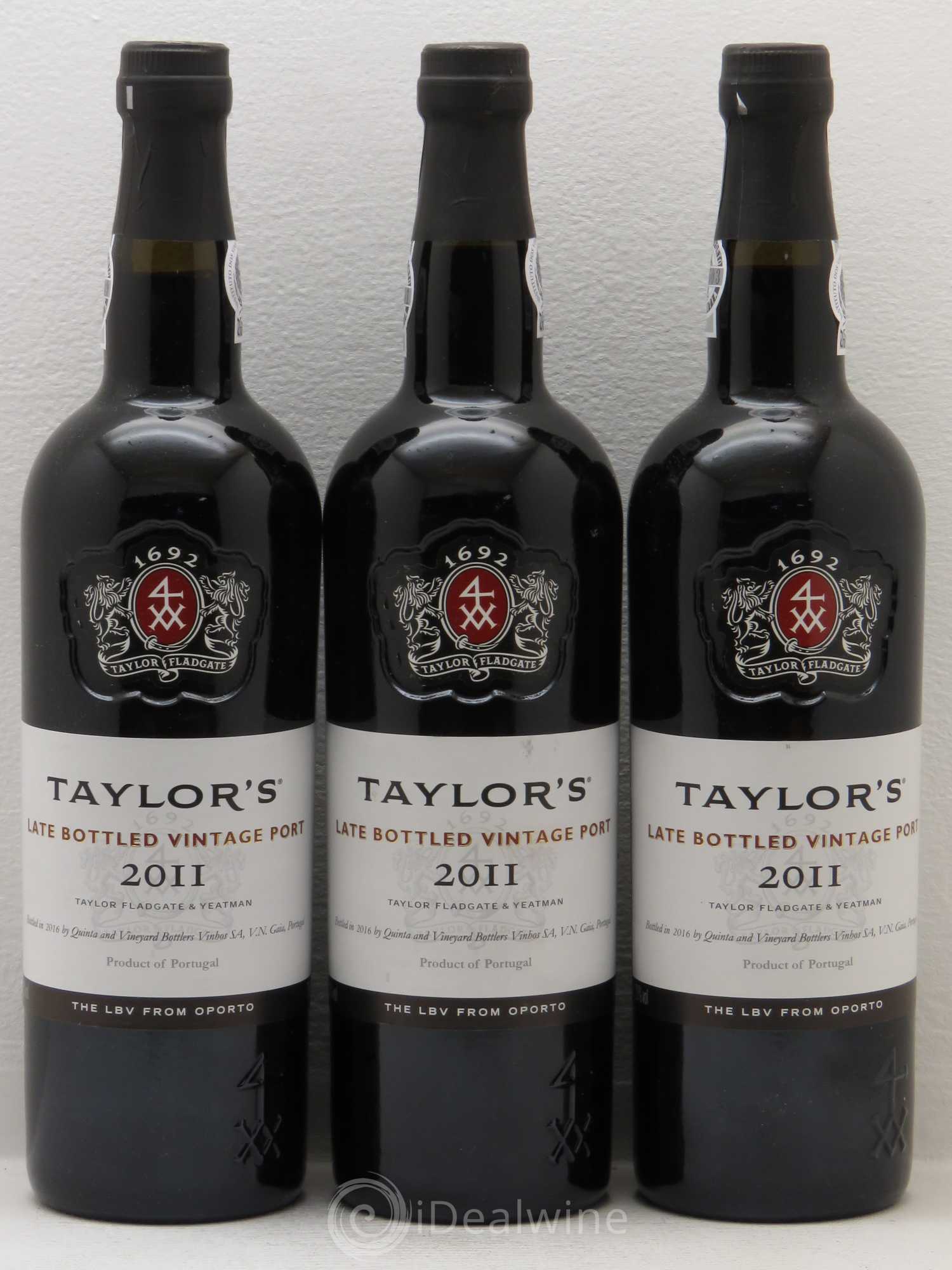 Porto Taylor's LBV 2011 - Posten von 3 Flaschen - 0