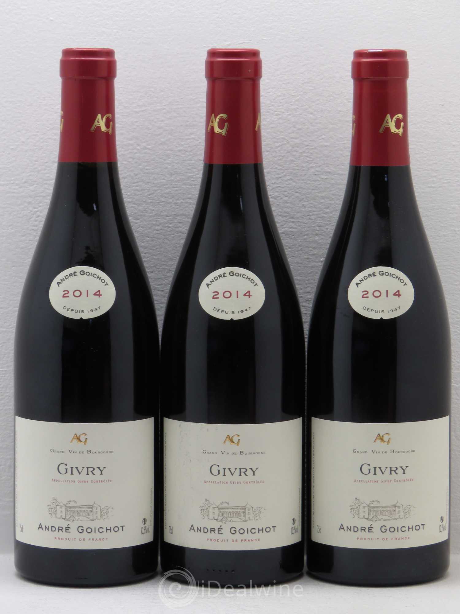 Givry Domaine Goichot 2014 - Posten von 6 Flaschen - 2