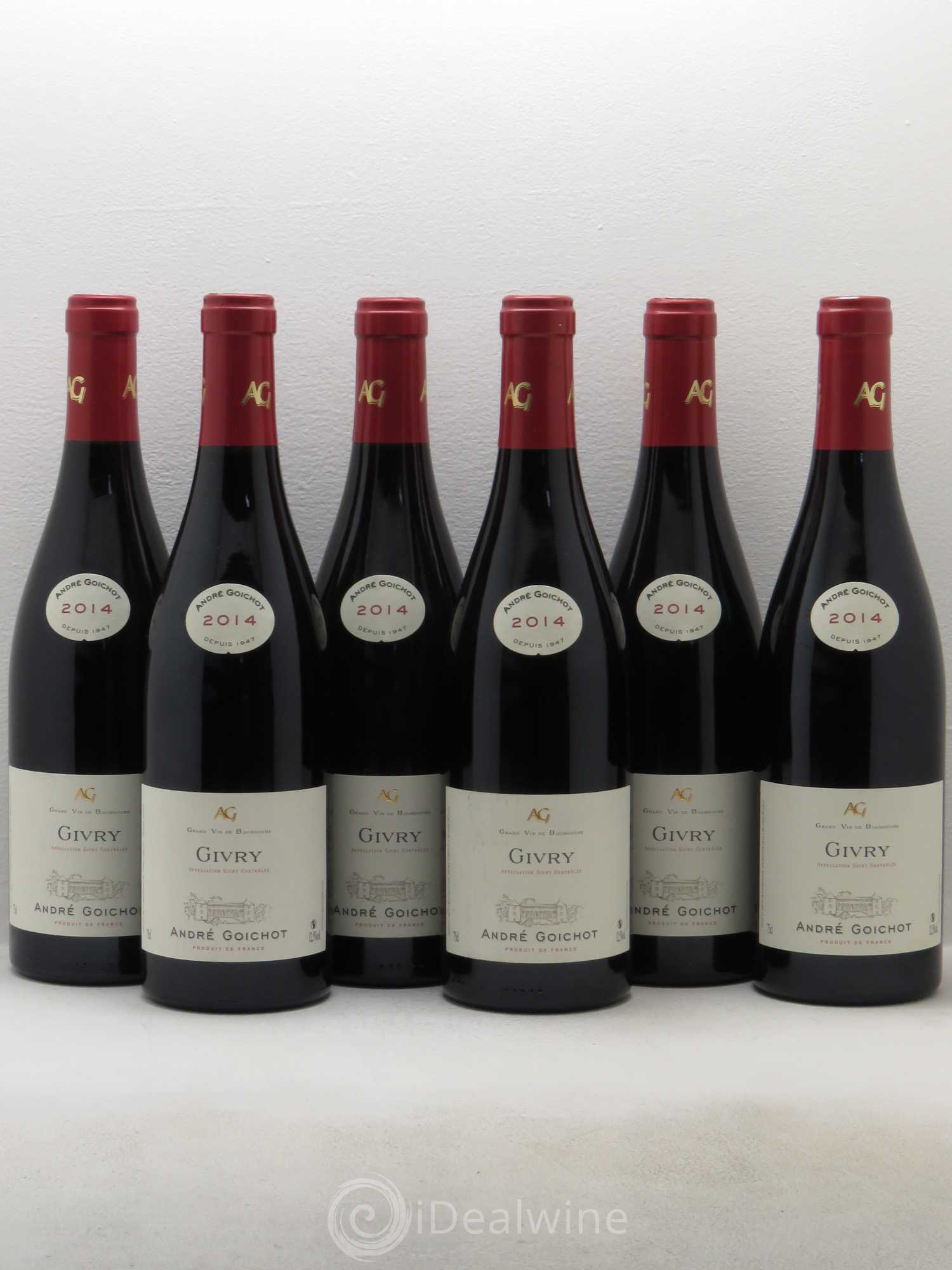 Givry Domaine Goichot 2014 - Posten von 6 Flaschen - 0