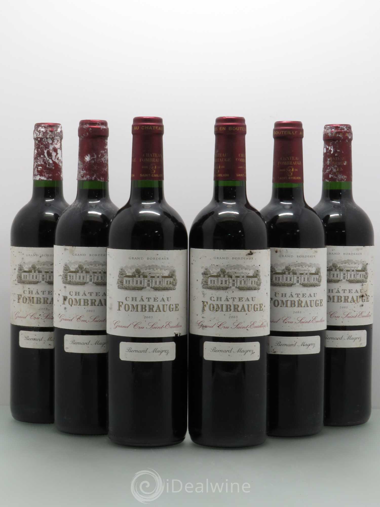 Saint-Émilion Fombrauge 2005 - Posten von 6 Flaschen - 0