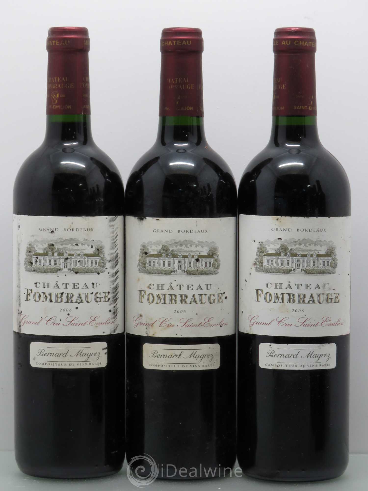 Saint-Émilion Fombrauge 2006 - Posten von 6 Flaschen - 1