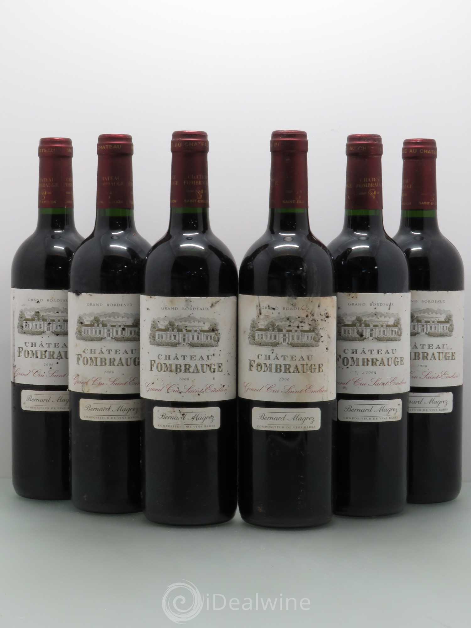 Saint-Émilion Fombrauge 2006 - Posten von 6 Flaschen - 0