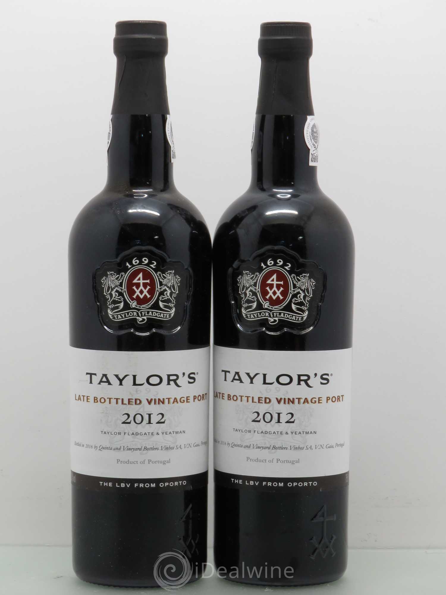Porto Taylor's LBV 2012 - Posten von 2 Flaschen - 0