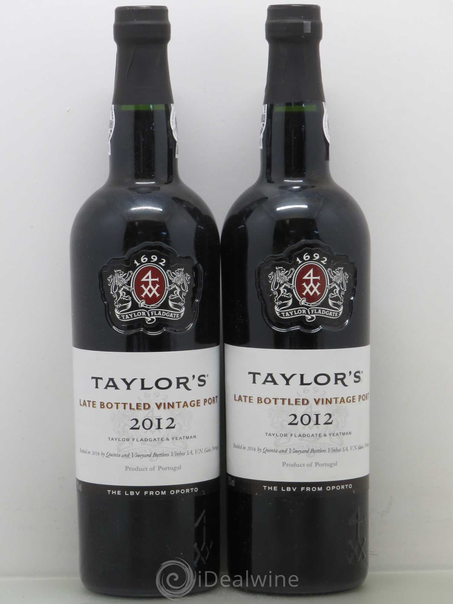 Porto Taylor's Vintage LBV (sans prix de réserve) 2012 - Posten von 2 Flaschen - 0
