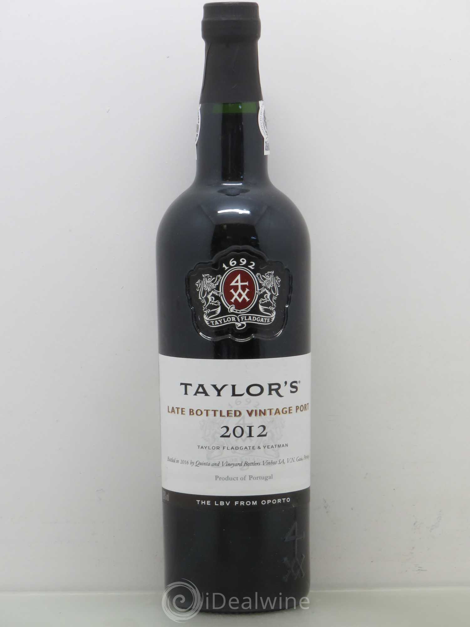 Porto Taylor's Vintage LBV (sans prix de réserve) 2012 - Posten von 1 Flasche - 0