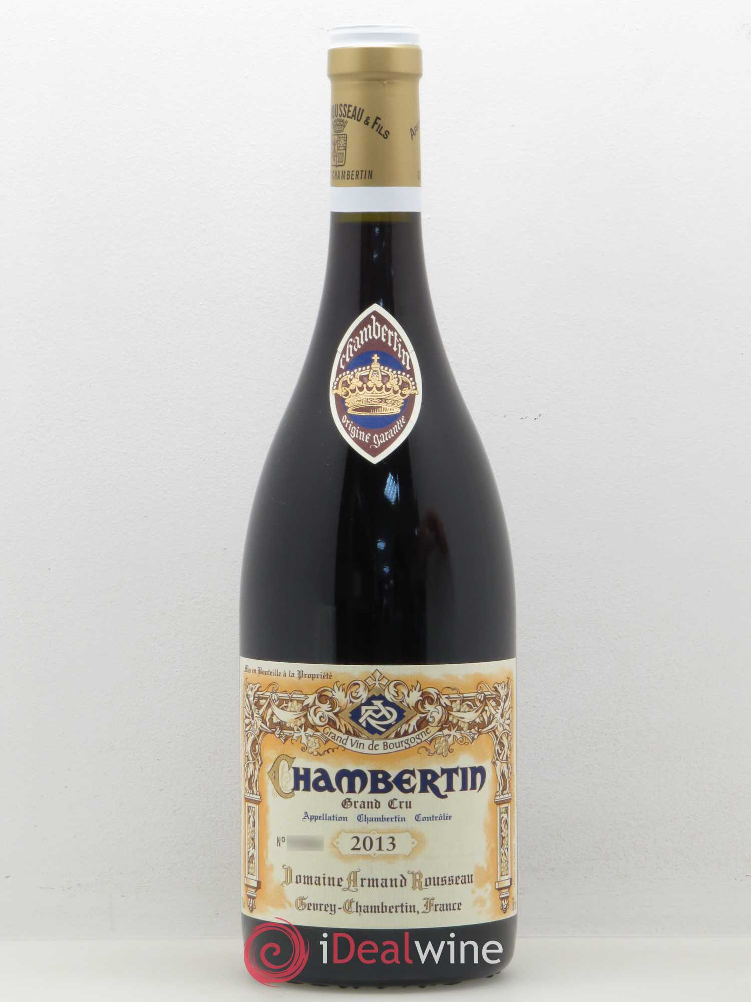 Chambertin Grand Cru Armand Rousseau (Domaine) 2013 - Lot de 1 bouteille - 0