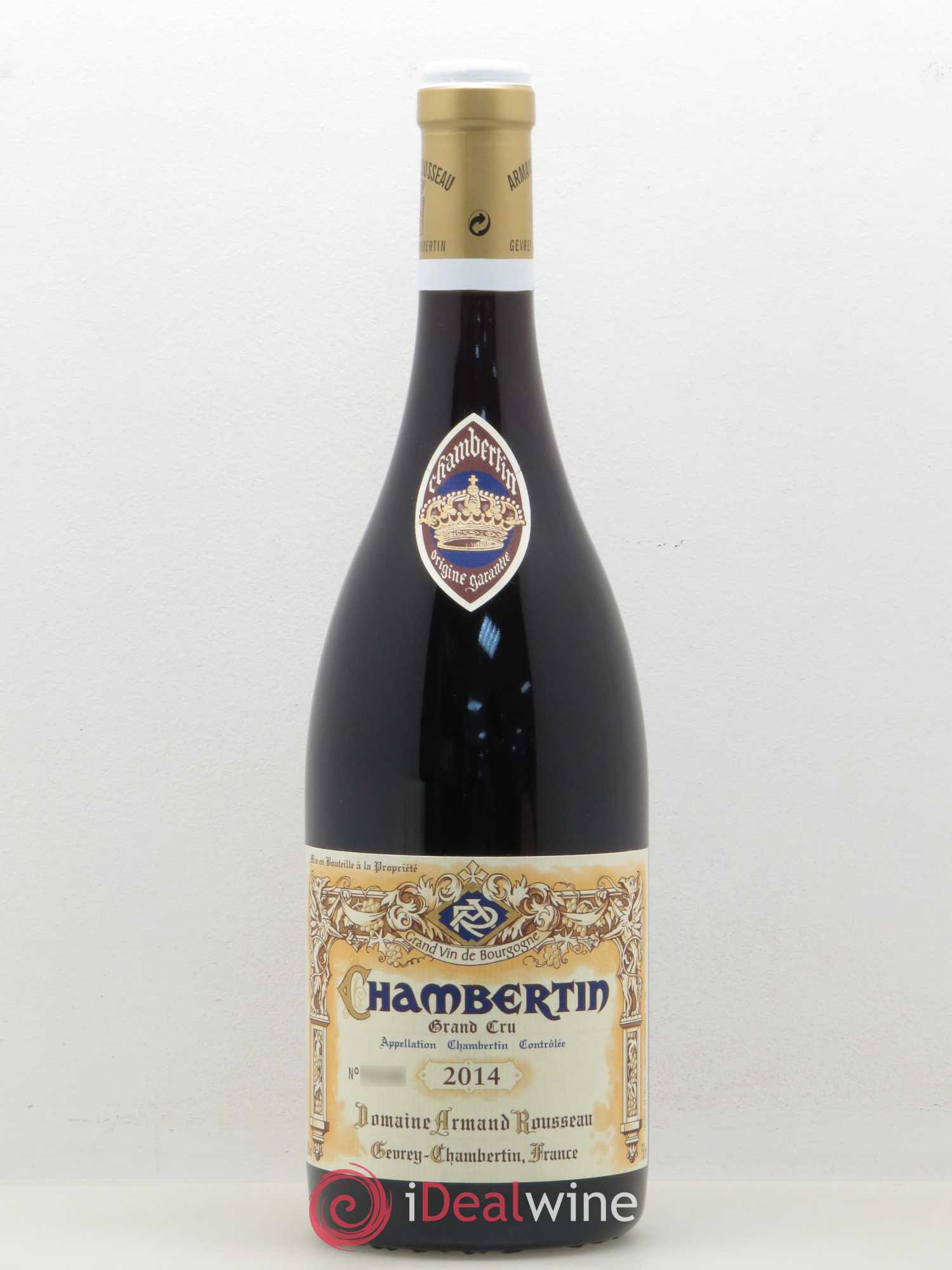 Chambertin Grand Cru Armand Rousseau (Domaine) 2014 - Lot de 1 bouteille - 0