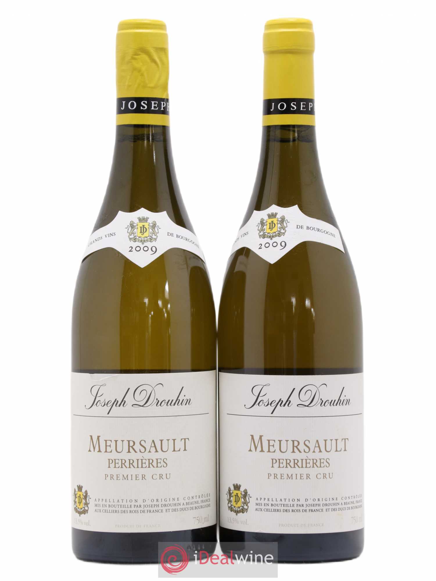 Meursault 1er Cru Perrières Joseph Drouhin 2009 - Lot de 2 bouteilles - 0