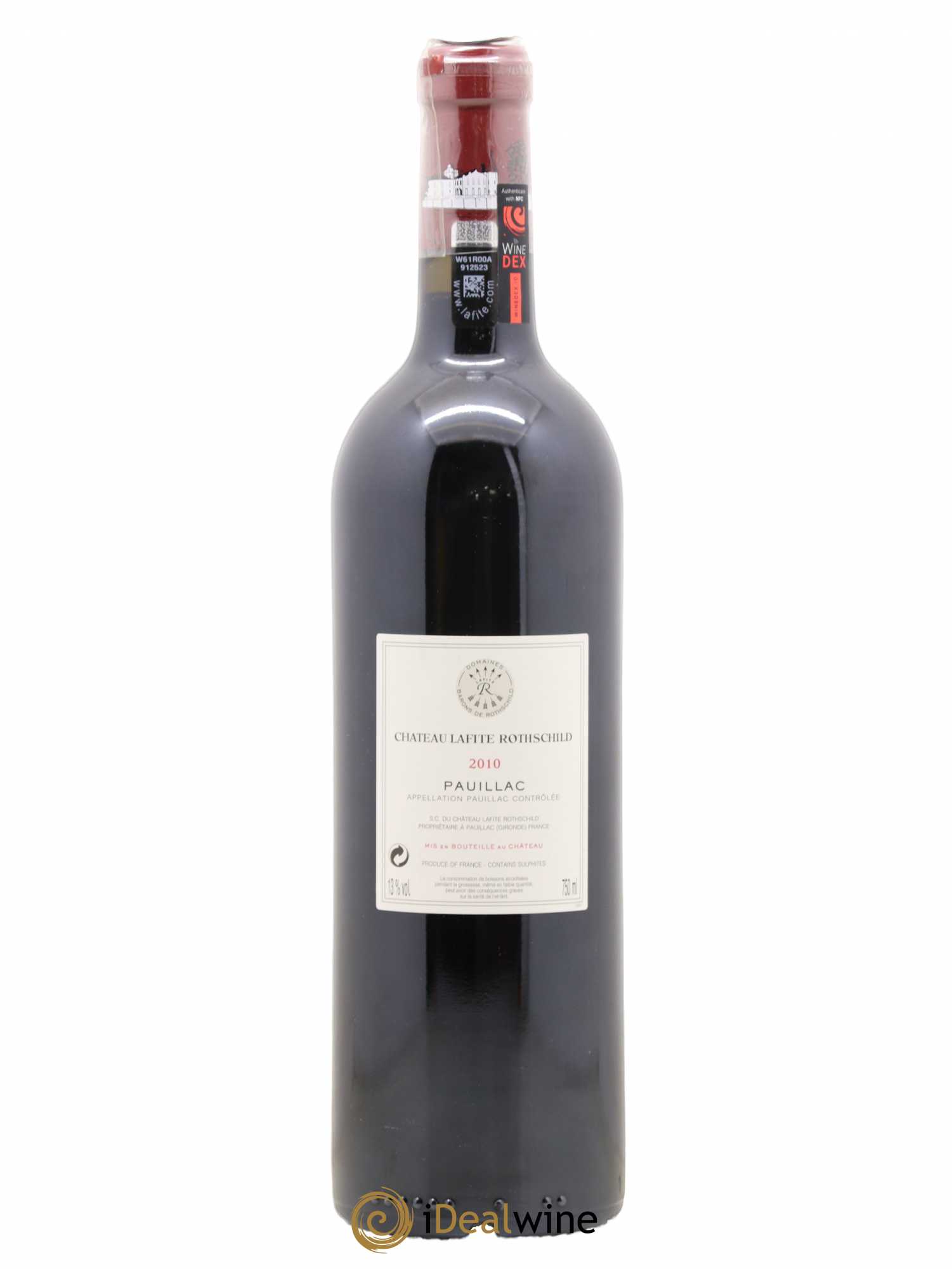Château Lafite Rothschild 1er Grand Cru Classé 2010 - Lot de 1 bouteille - 1