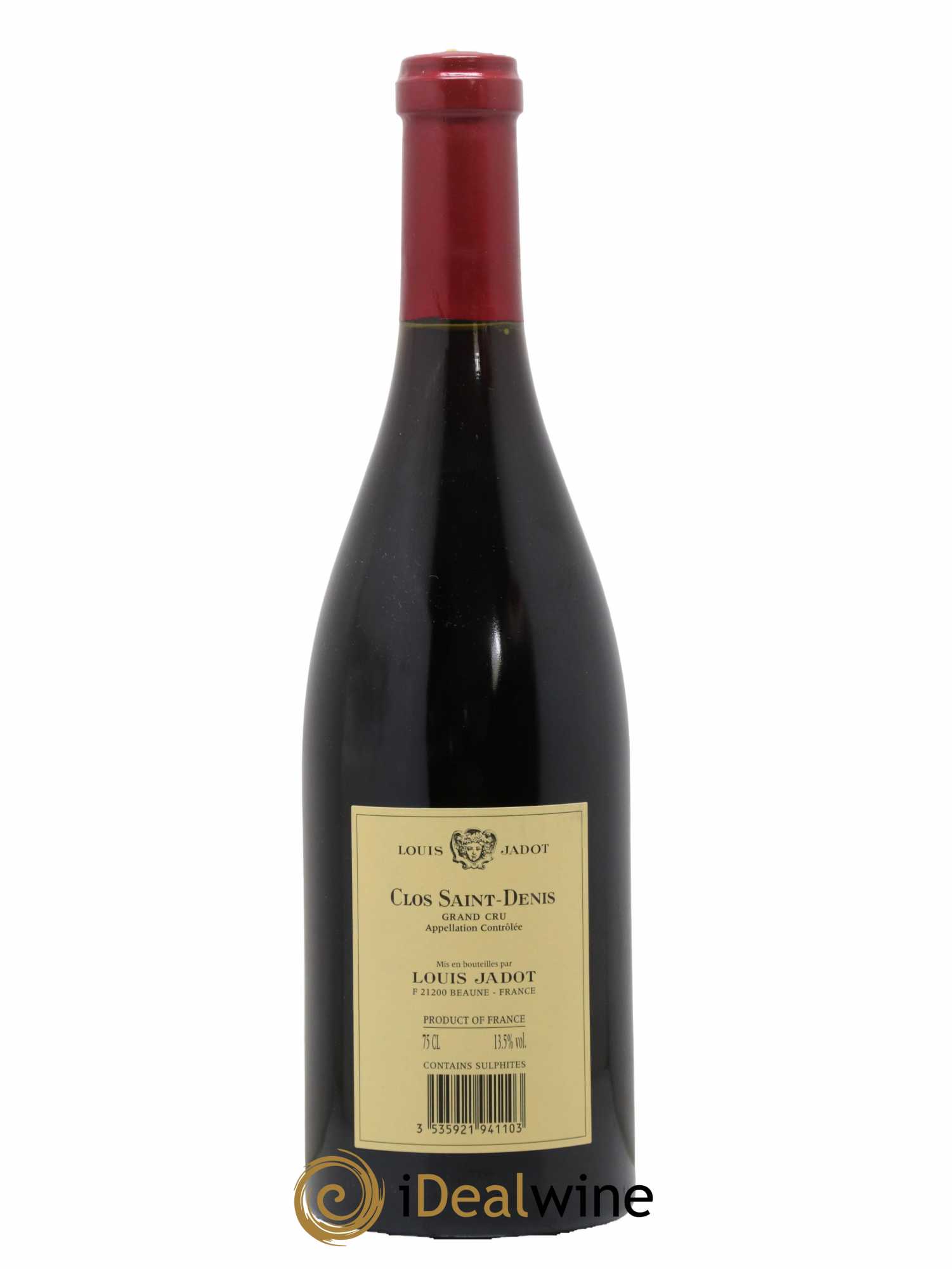 Clos Saint-Denis Grand Cru Domaine Gagey - Louis Jadot 2011 - Lot de 1 bouteille - 1