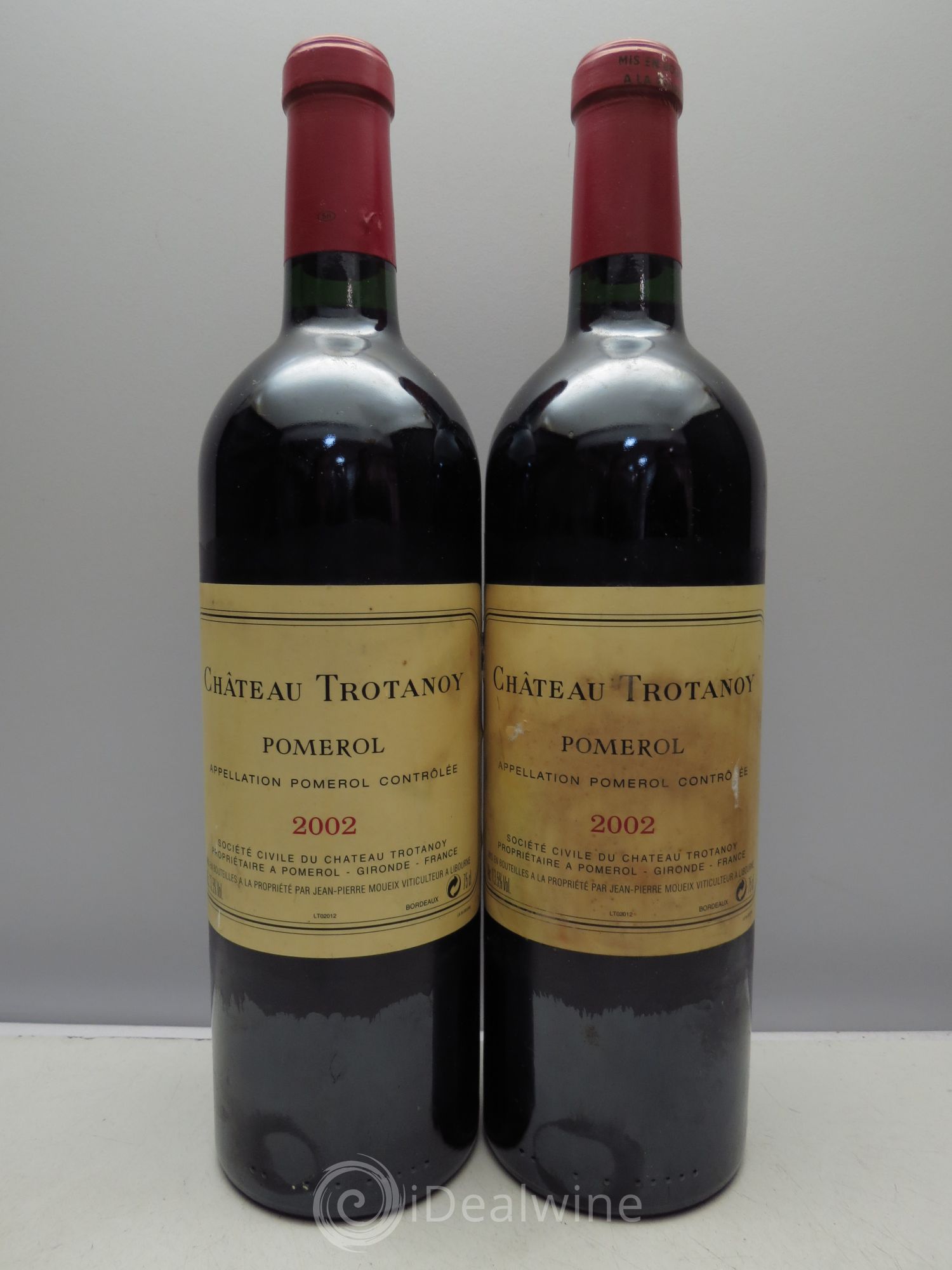 Château Trotanoy 2002 - Lot de 2 bouteilles - 0