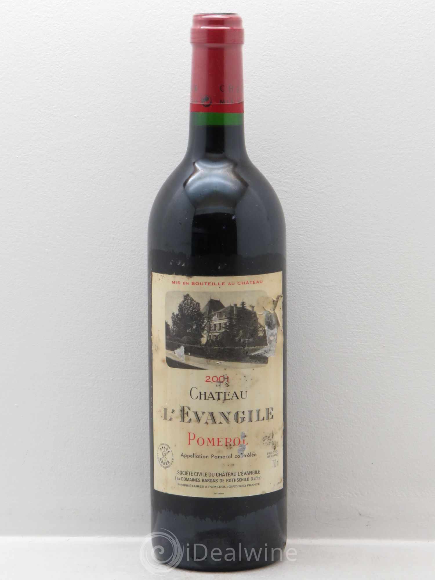 Château l' Évangile 2001 - Lot de 1 bouteille - 0