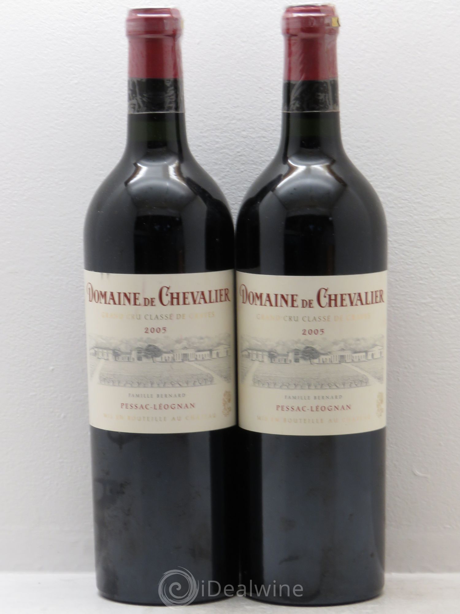 Domaine de Chevalier Cru Classé de Graves 2005 - Lot de 2 bouteilles - 0